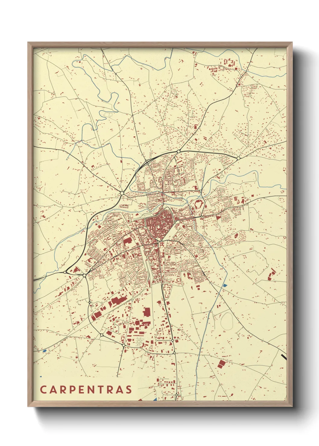 Un poster carteCarpentras