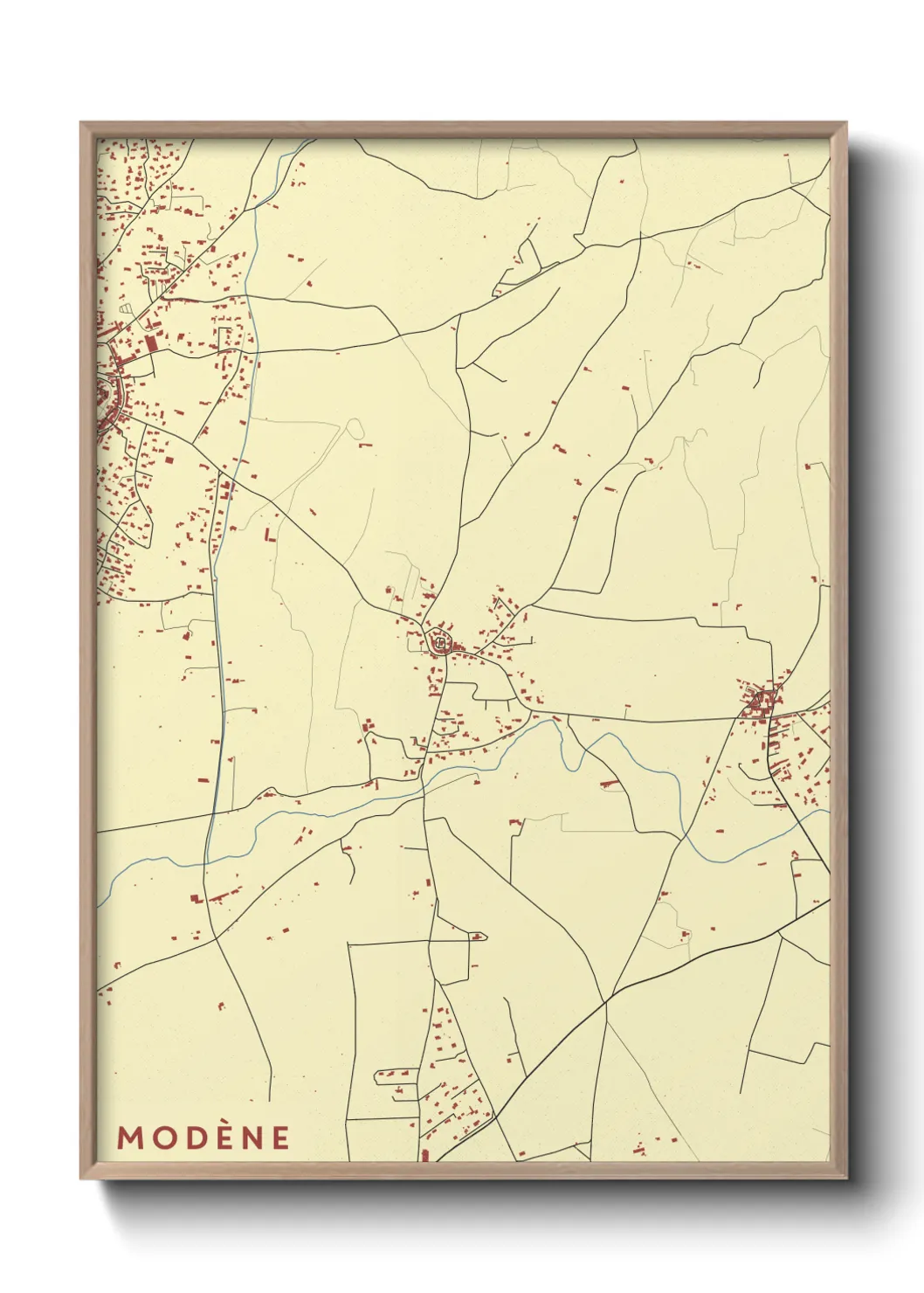 Un poster carteModène