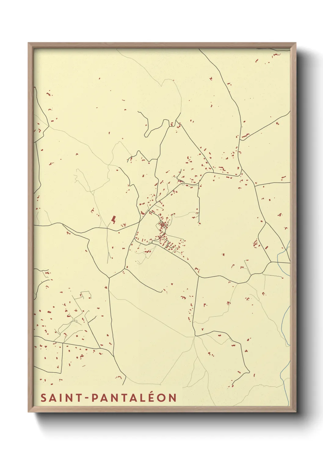 Un poster carteSaint-Pantaléon