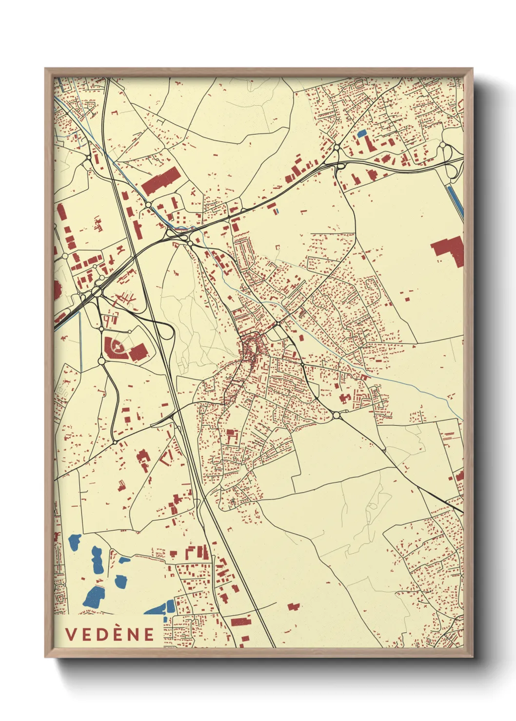 Un poster carteVedène