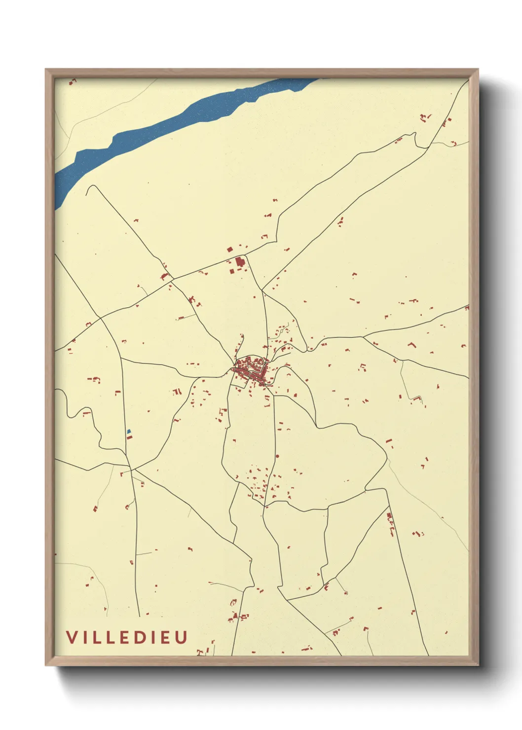 Un poster carteVilledieu