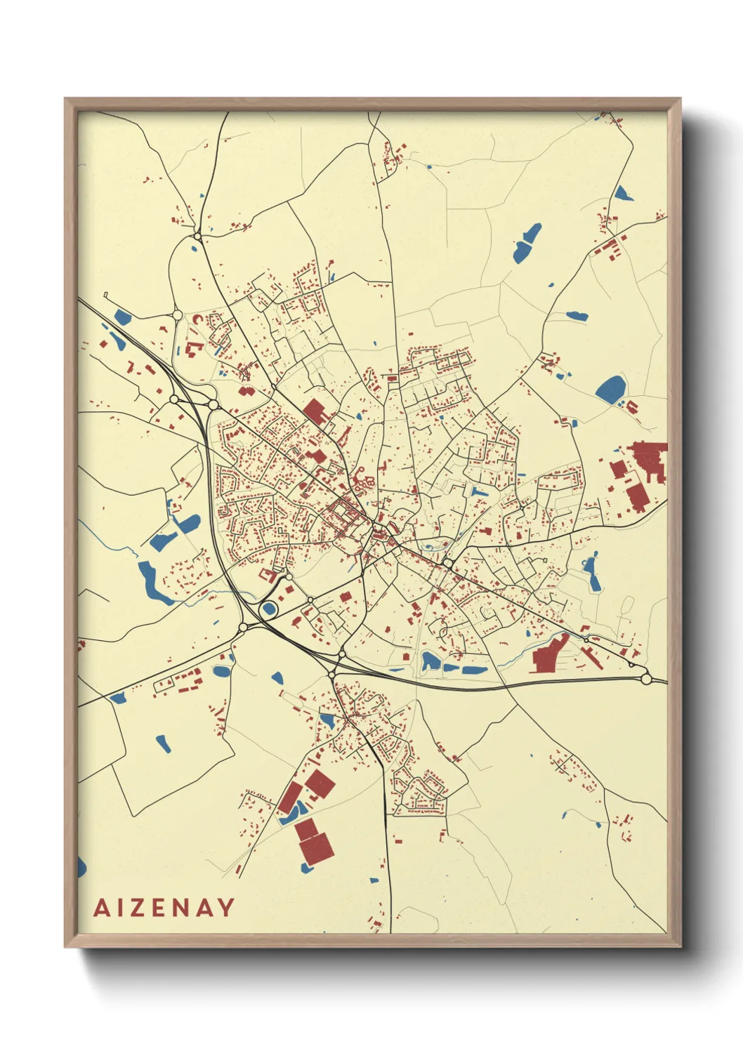 Un poster carteAizenay