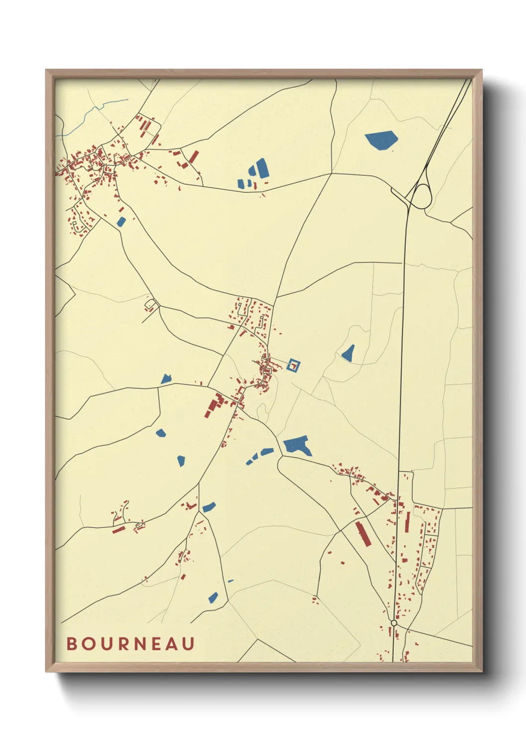 Un poster carteBourneau
