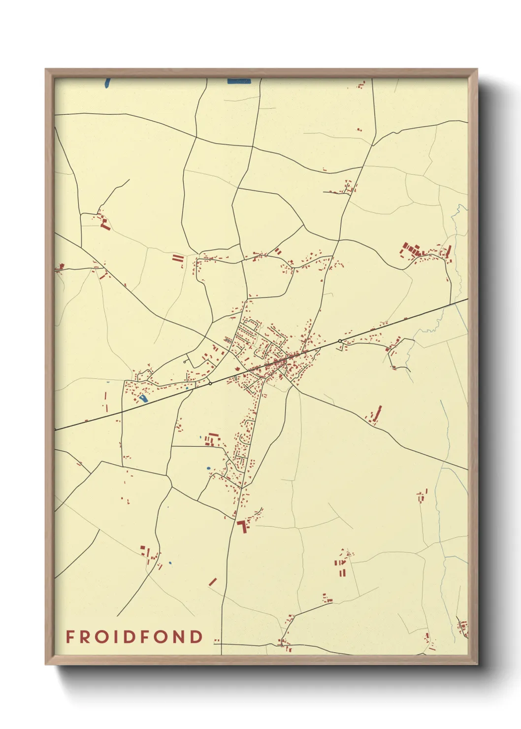 Un poster carteFroidfond