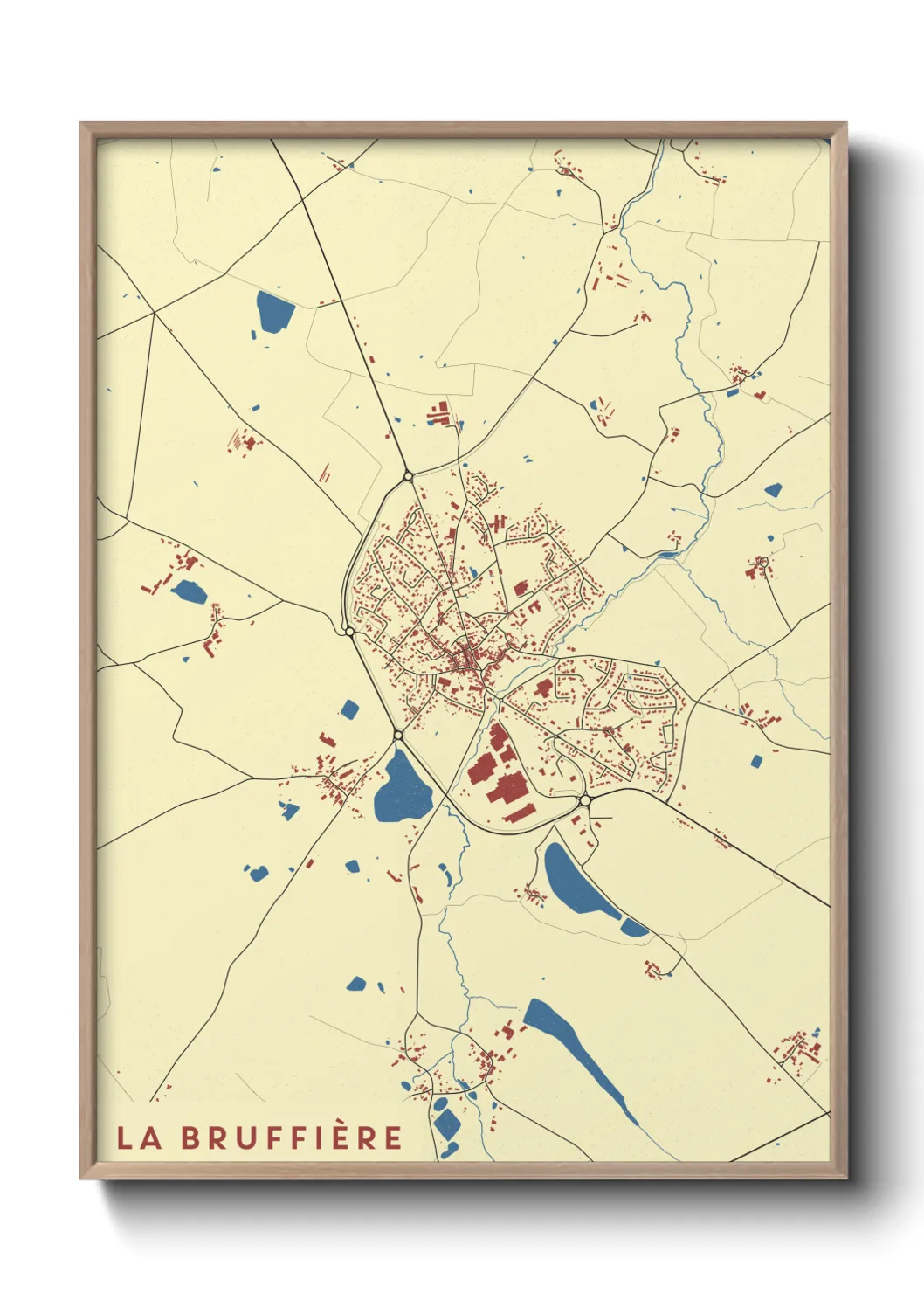 Un poster carteLa Bruffière