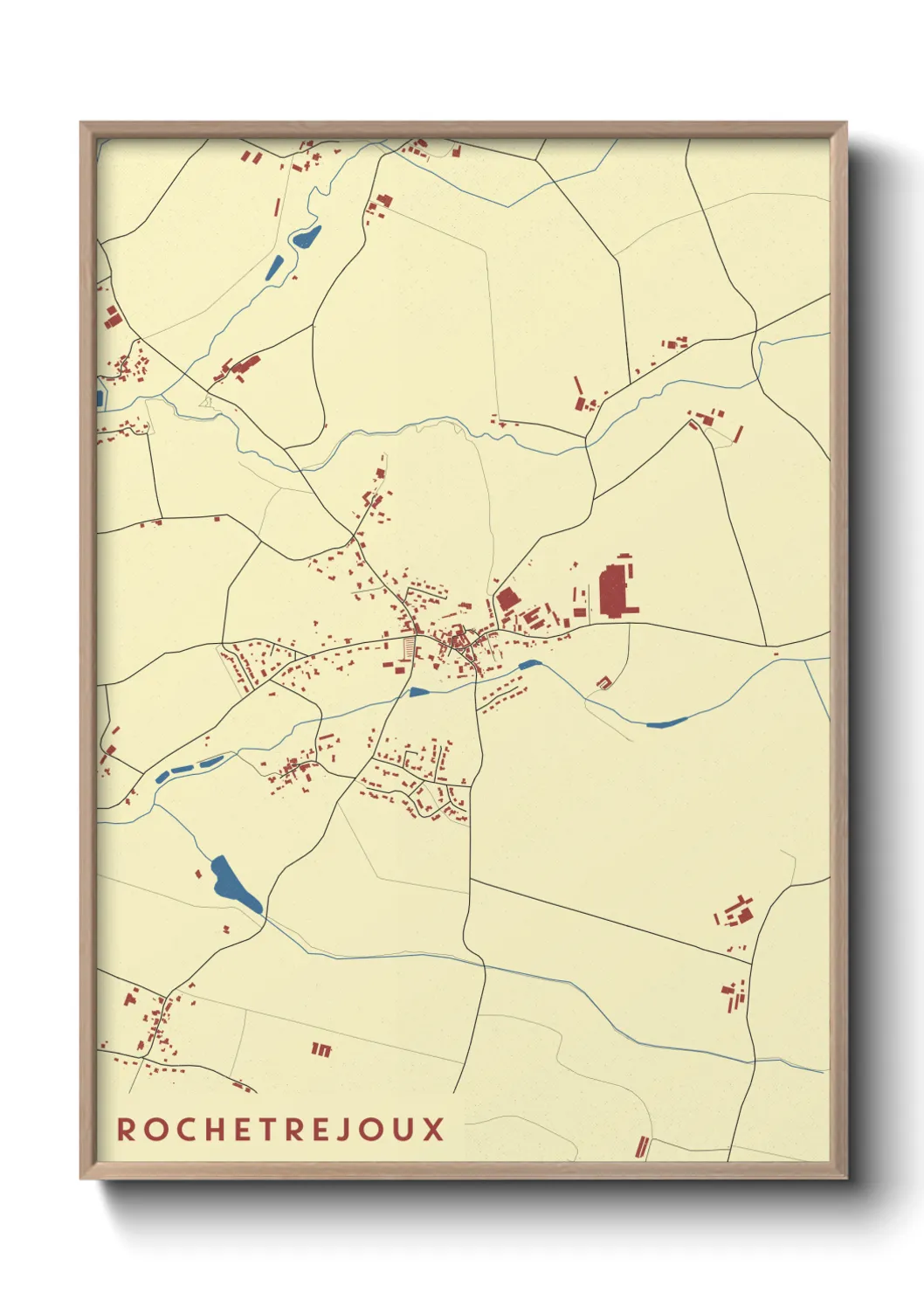 Un poster carteRochetrejoux