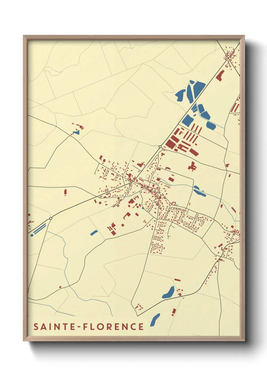 Un poster carteSainte-Florence