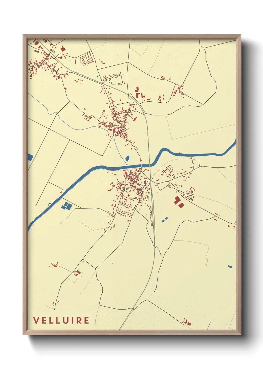 Un poster carteVelluire