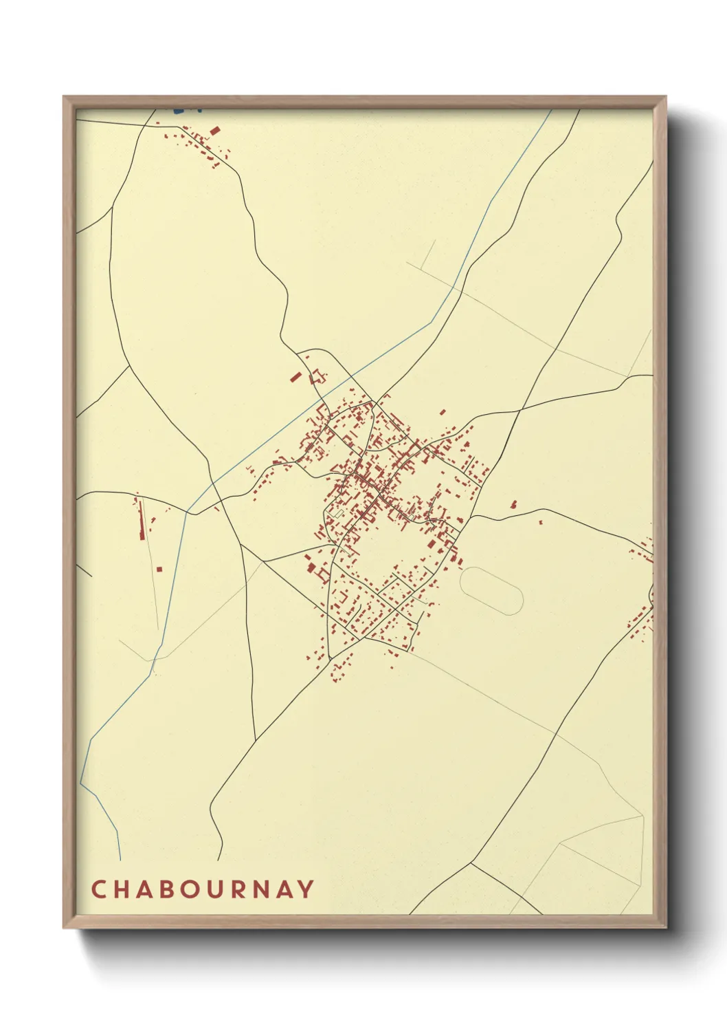 Un poster carteChabournay