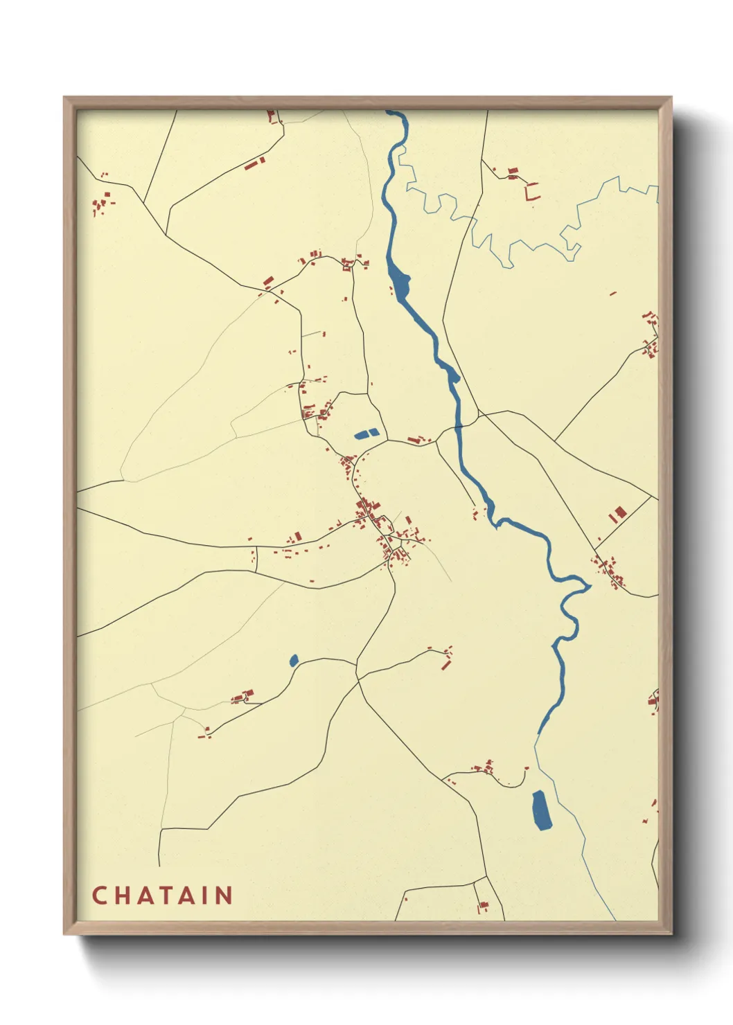 Un poster carteChatain