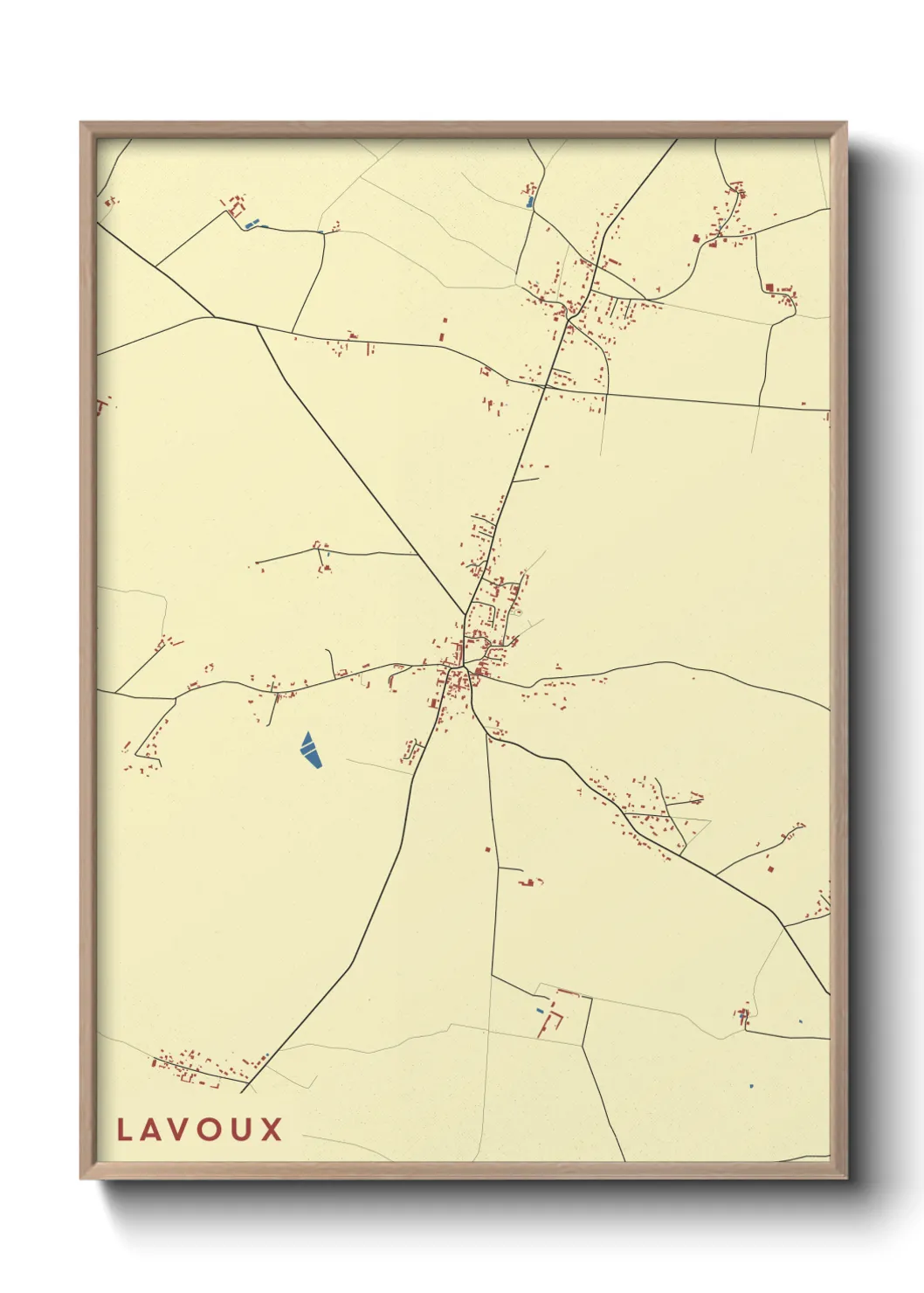 Un poster carteLavoux