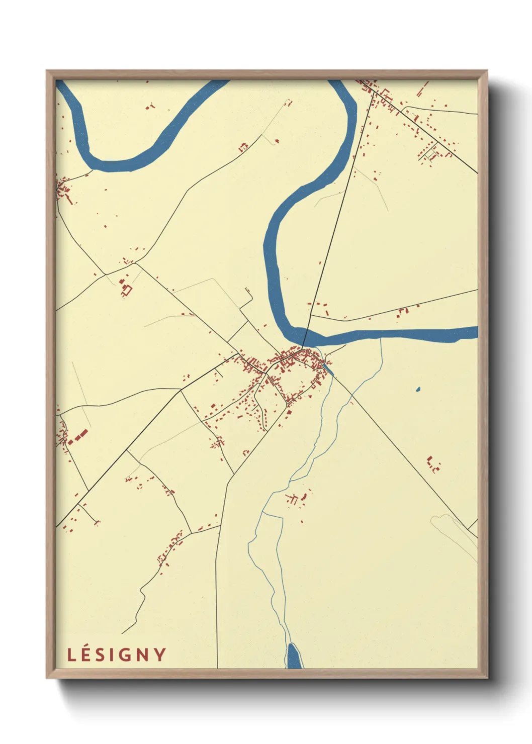 Un poster carteLésigny