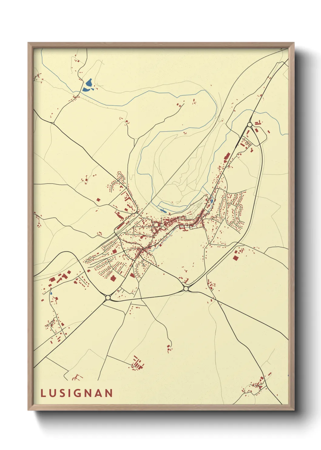 Un poster carteLusignan