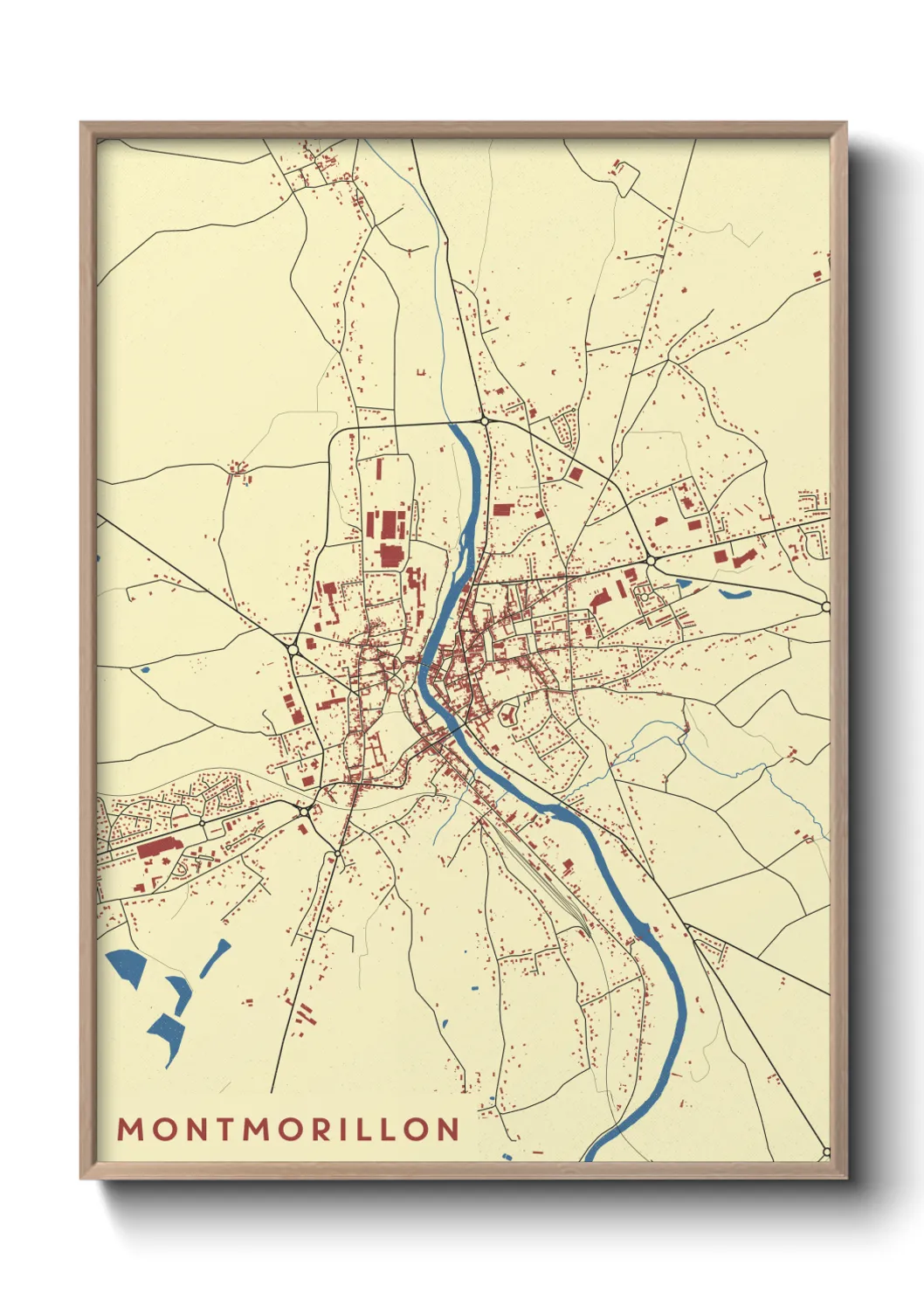 Un poster carteMontmorillon