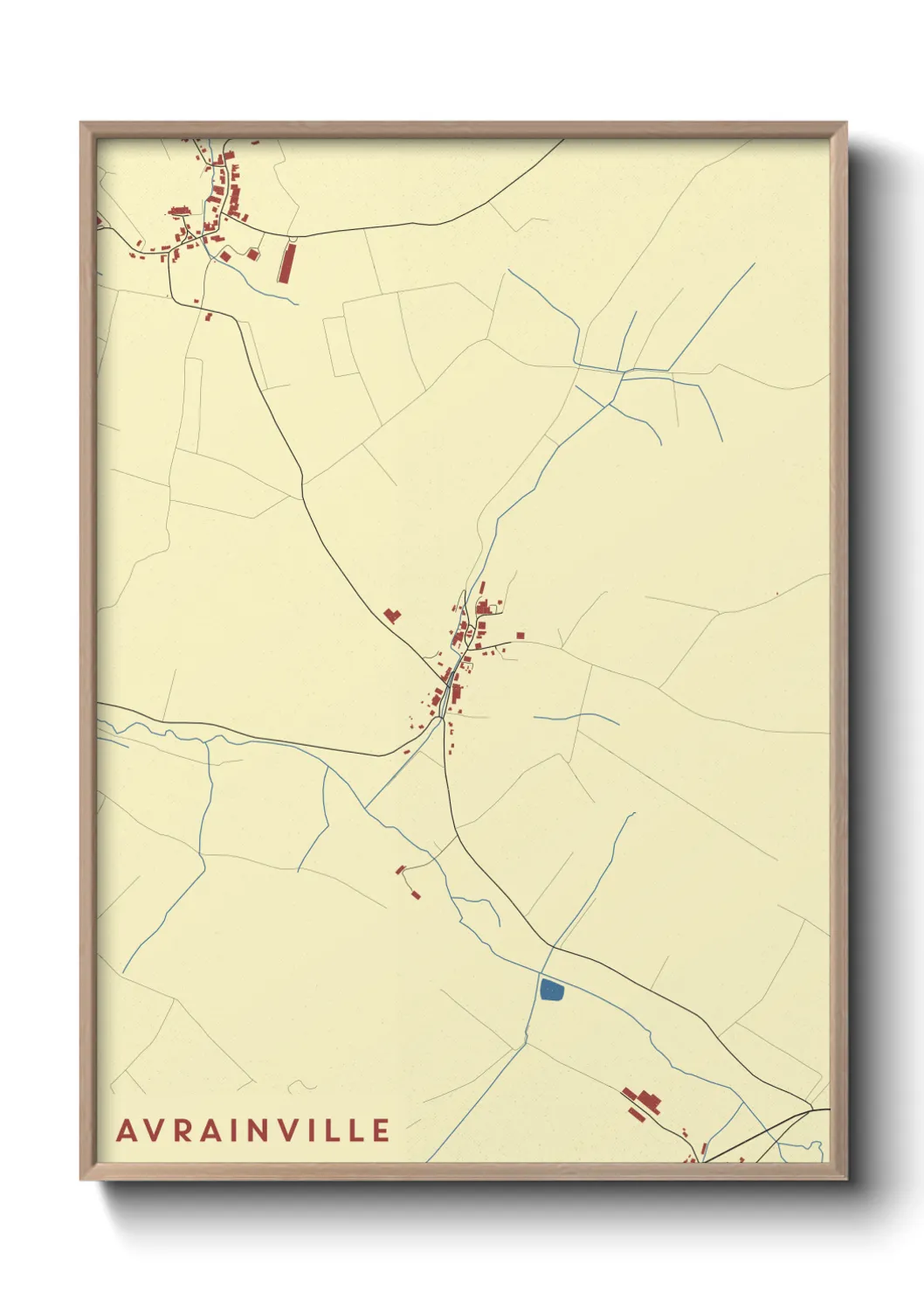 Un poster carteAvrainville