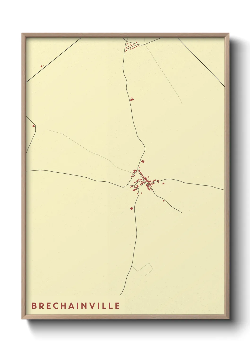Un poster carteBrechainville