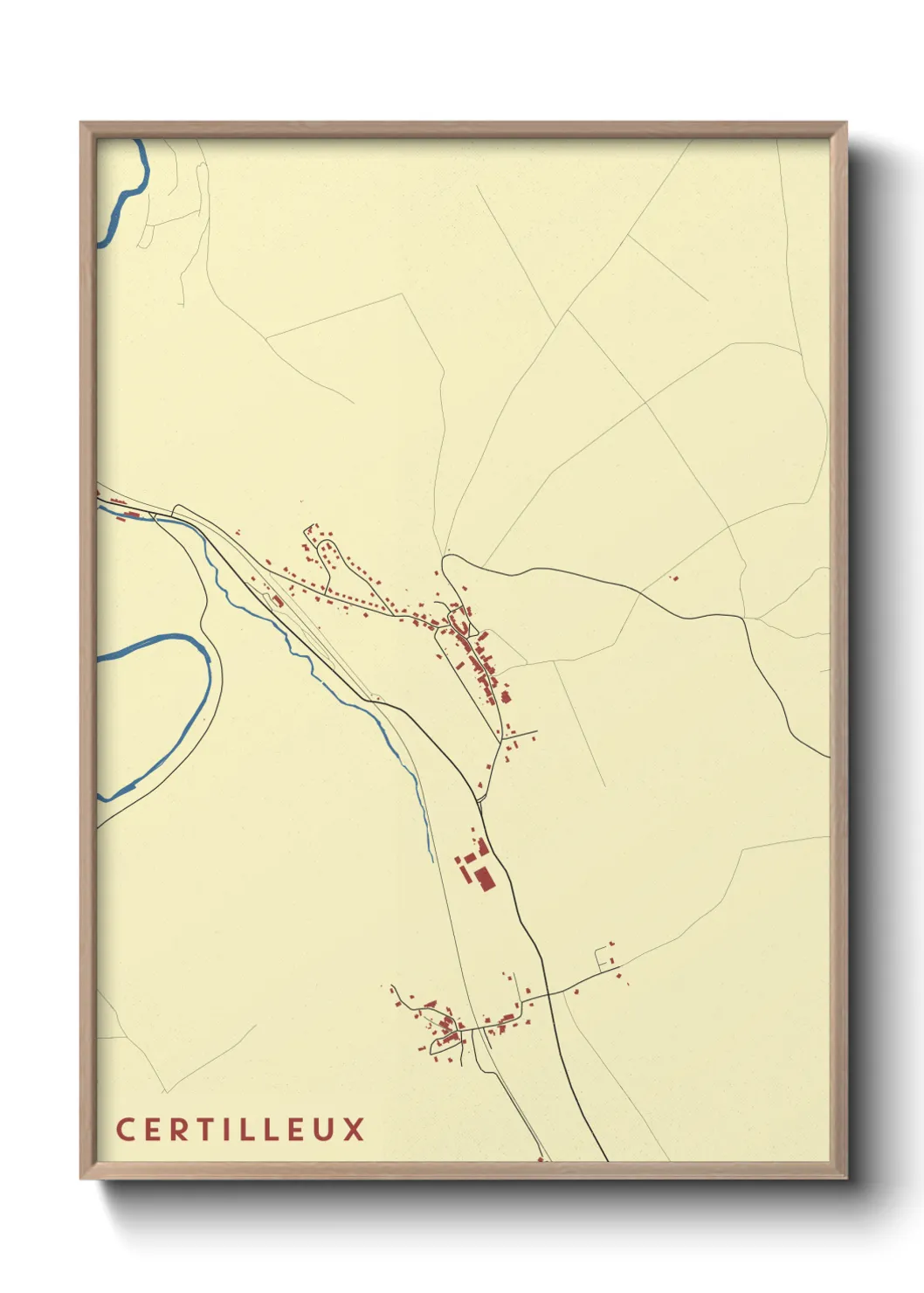 Un poster carteCertilleux