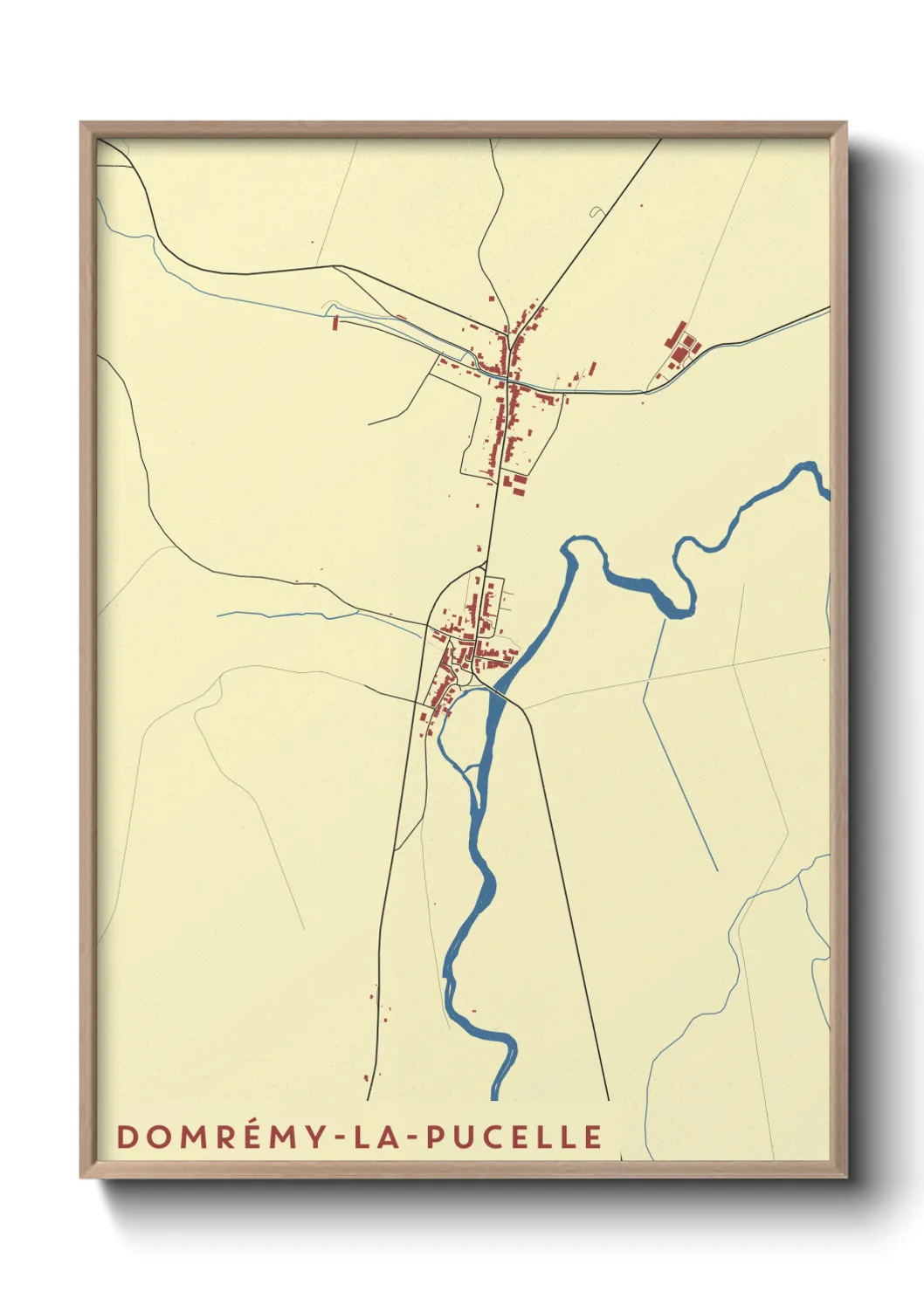 Un poster carteDomrémy-la-Pucelle