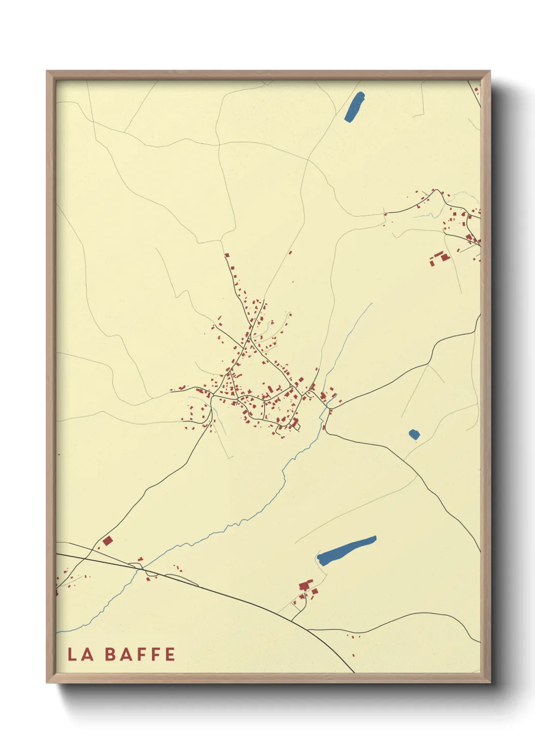 Un poster carteLa Baffe