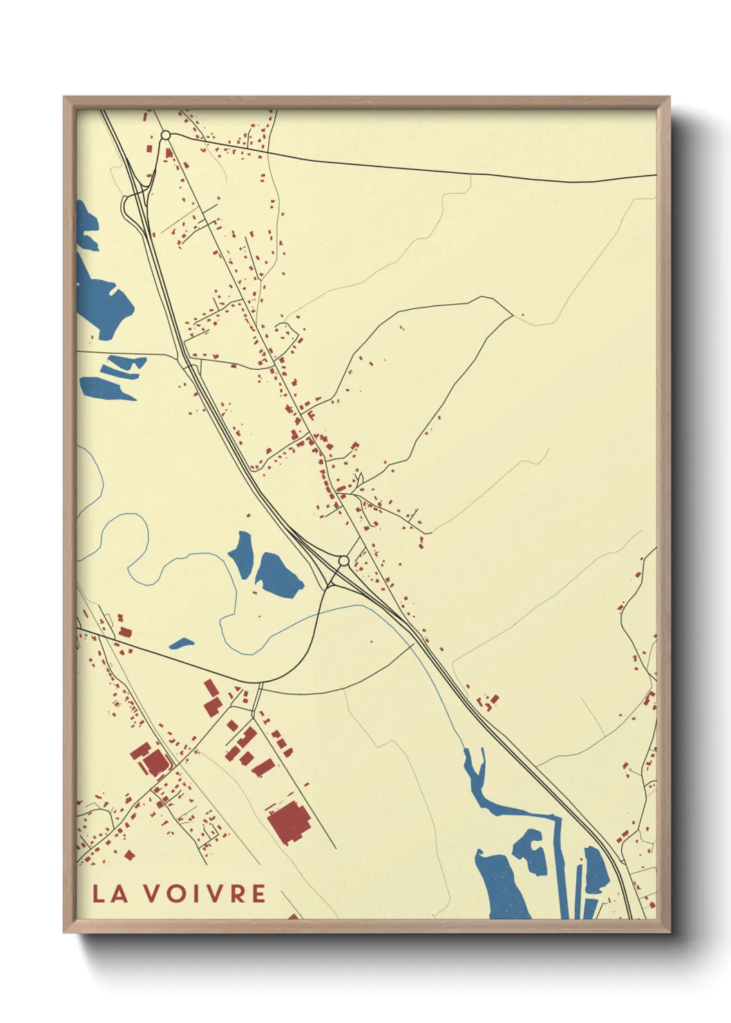 Un poster carteLa Voivre