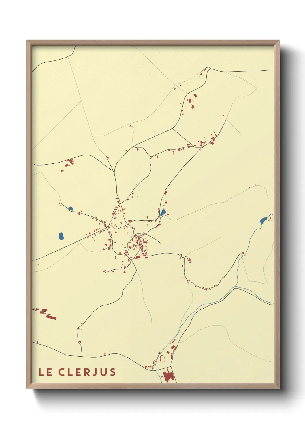Un poster carteLe Clerjus