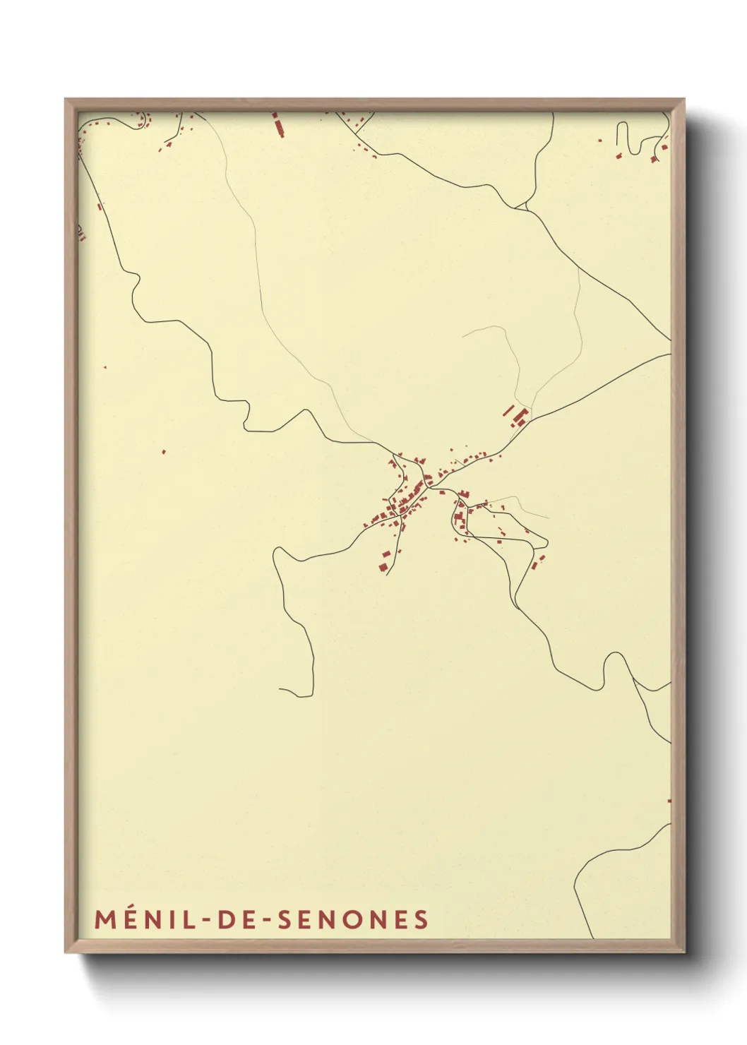 Un poster carteMénil-de-Senones