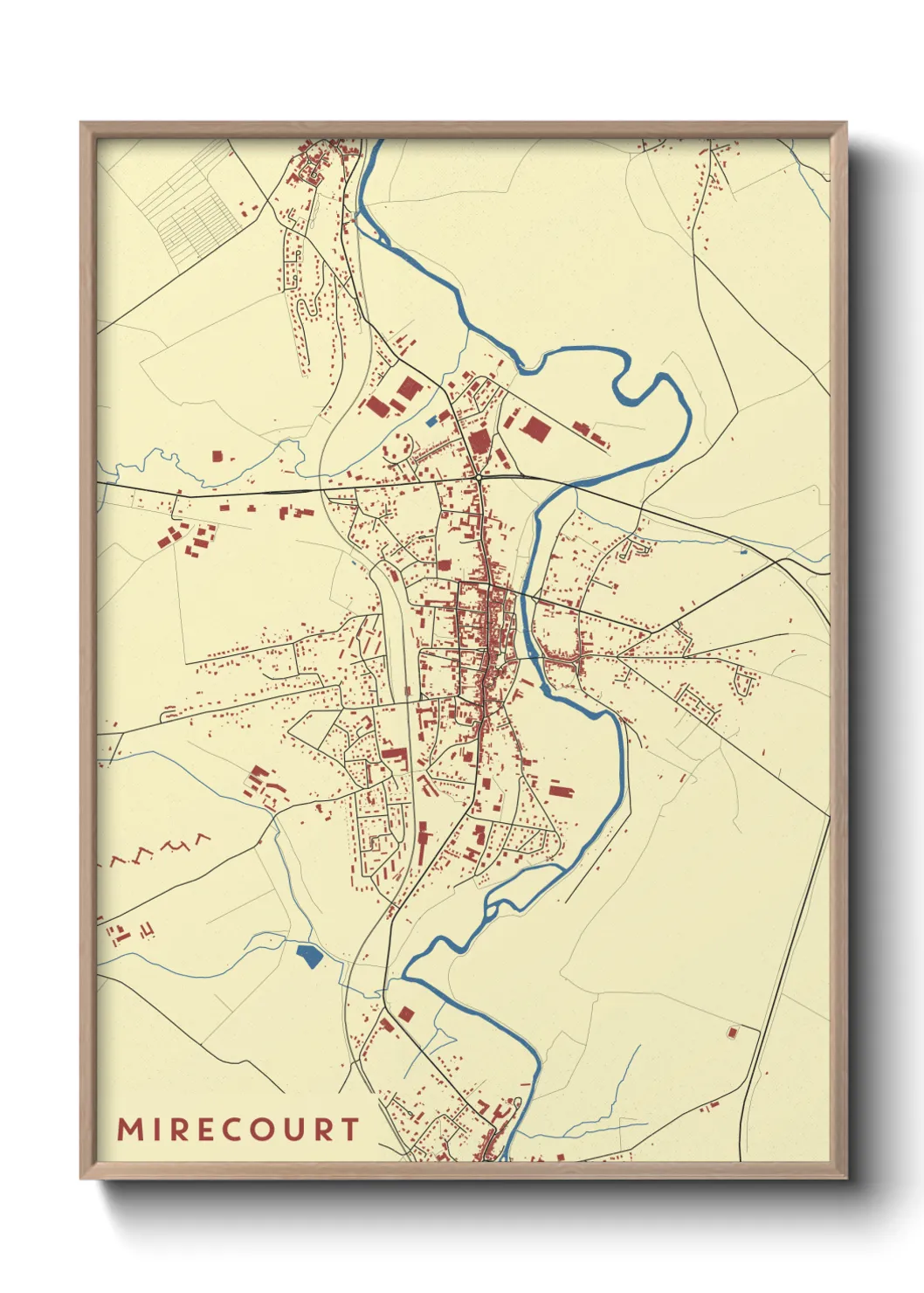 Un poster carteMirecourt