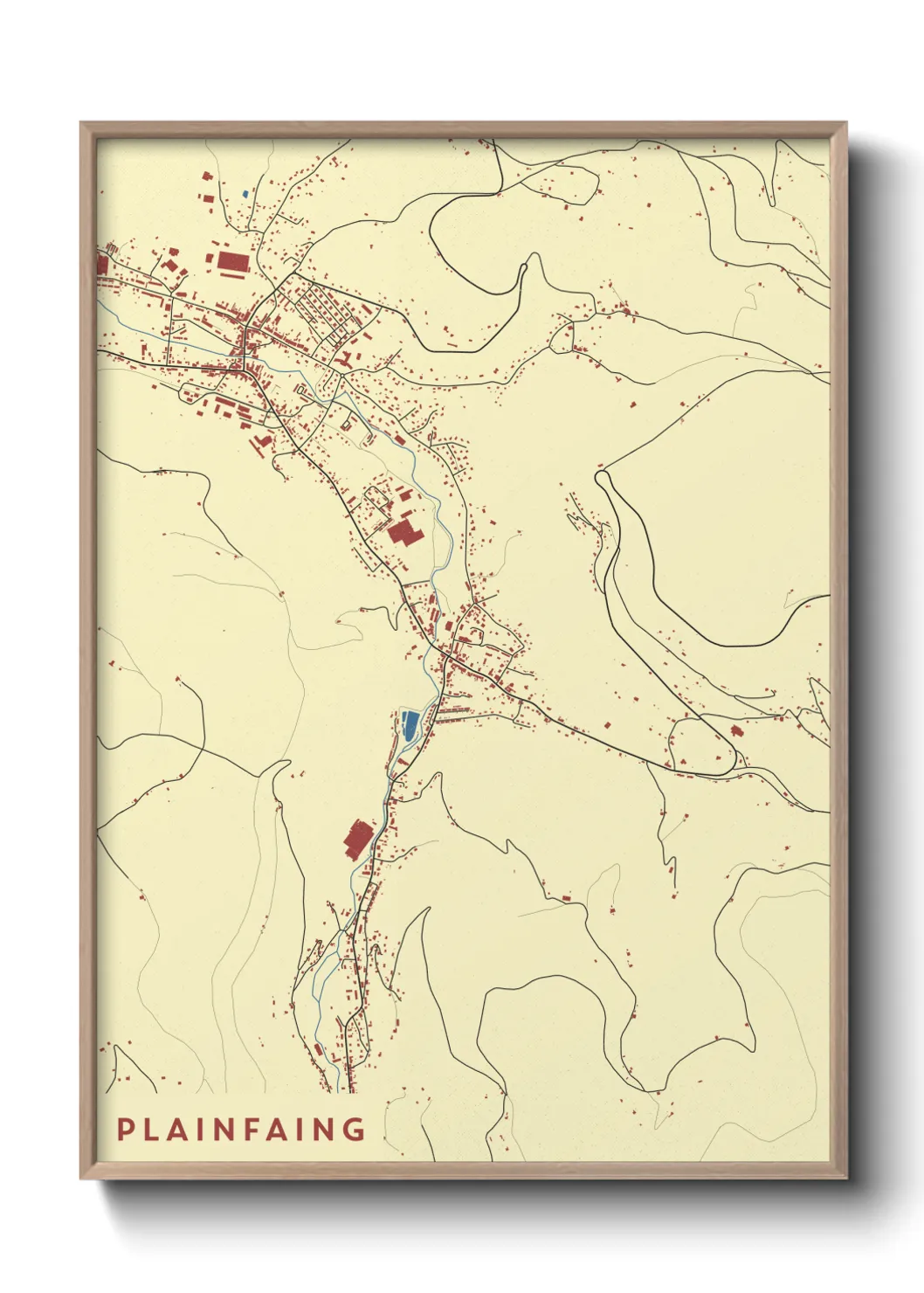 Un poster cartePlainfaing