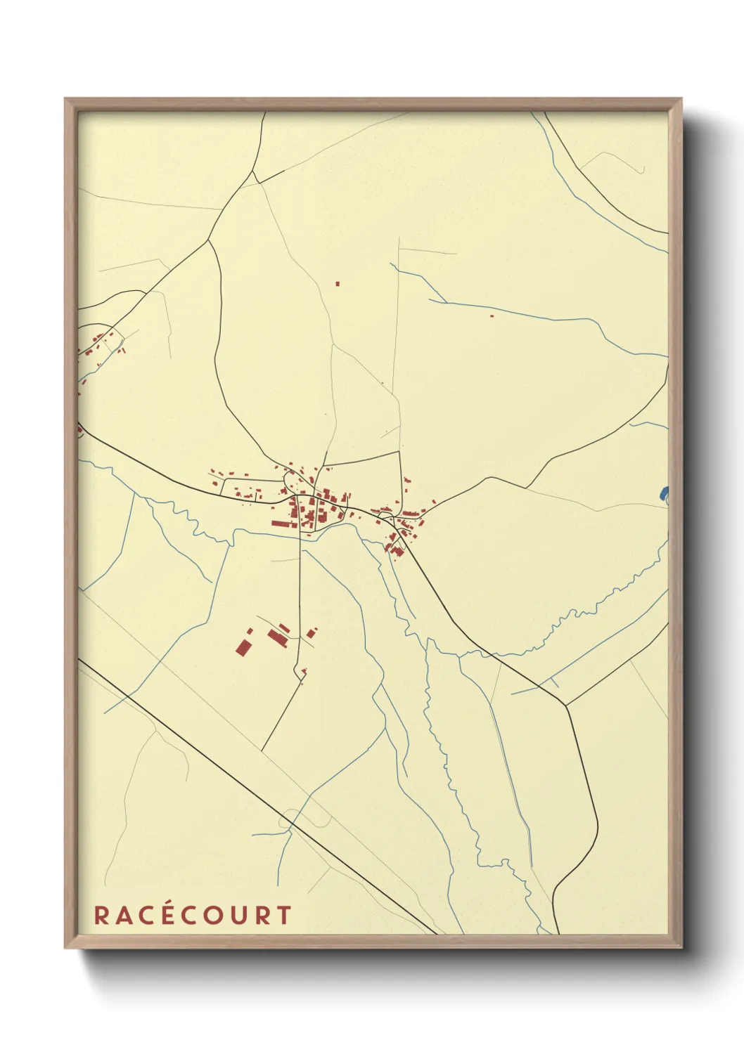 Un poster carteRacécourt