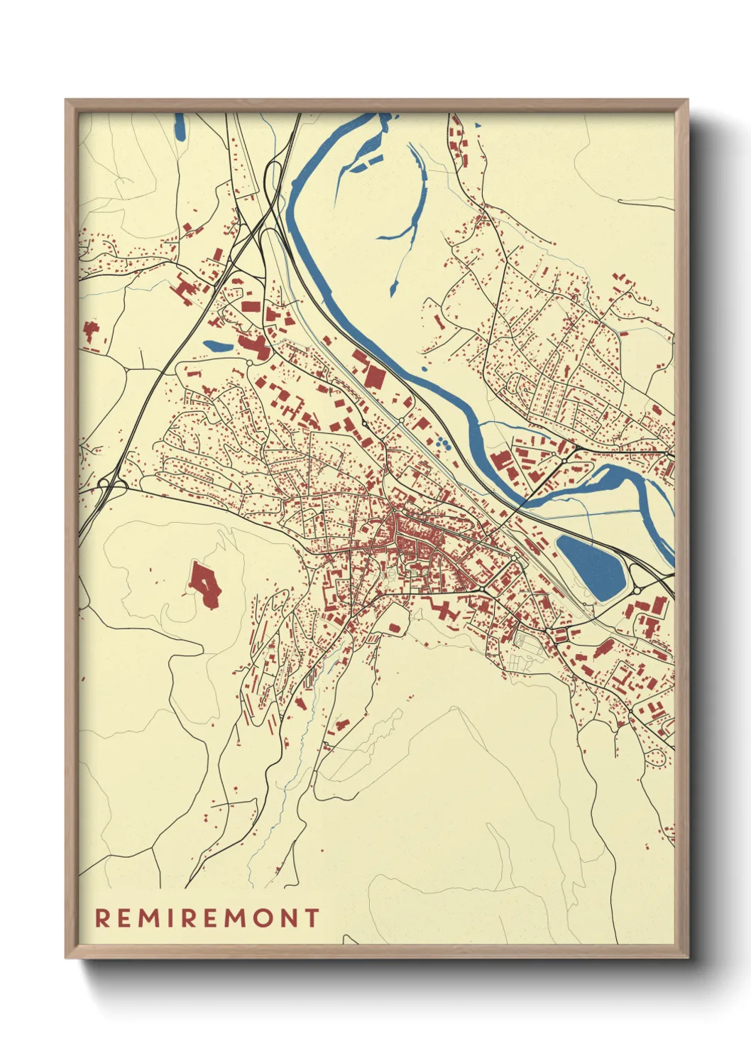 Un poster carteRemiremont