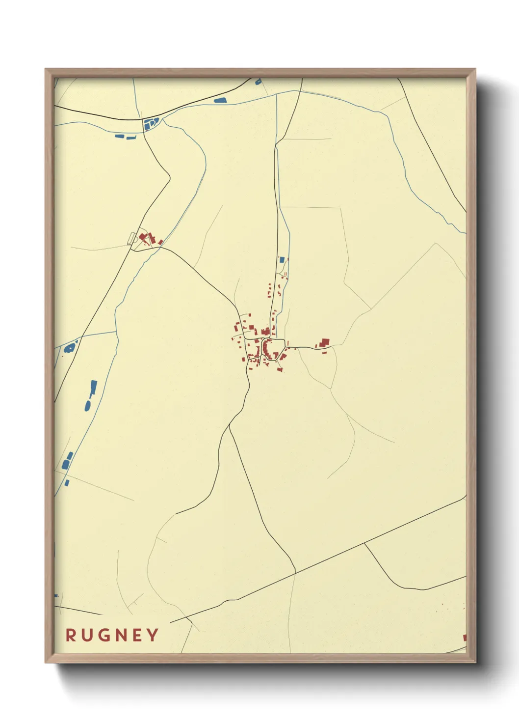 Un poster carteRugney