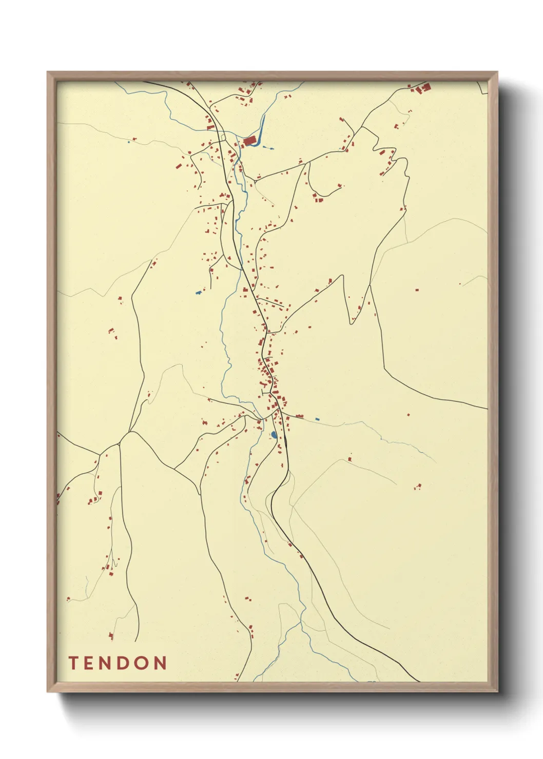 Un poster carteTendon