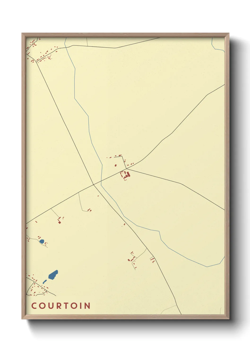 Un poster carteCourtoin