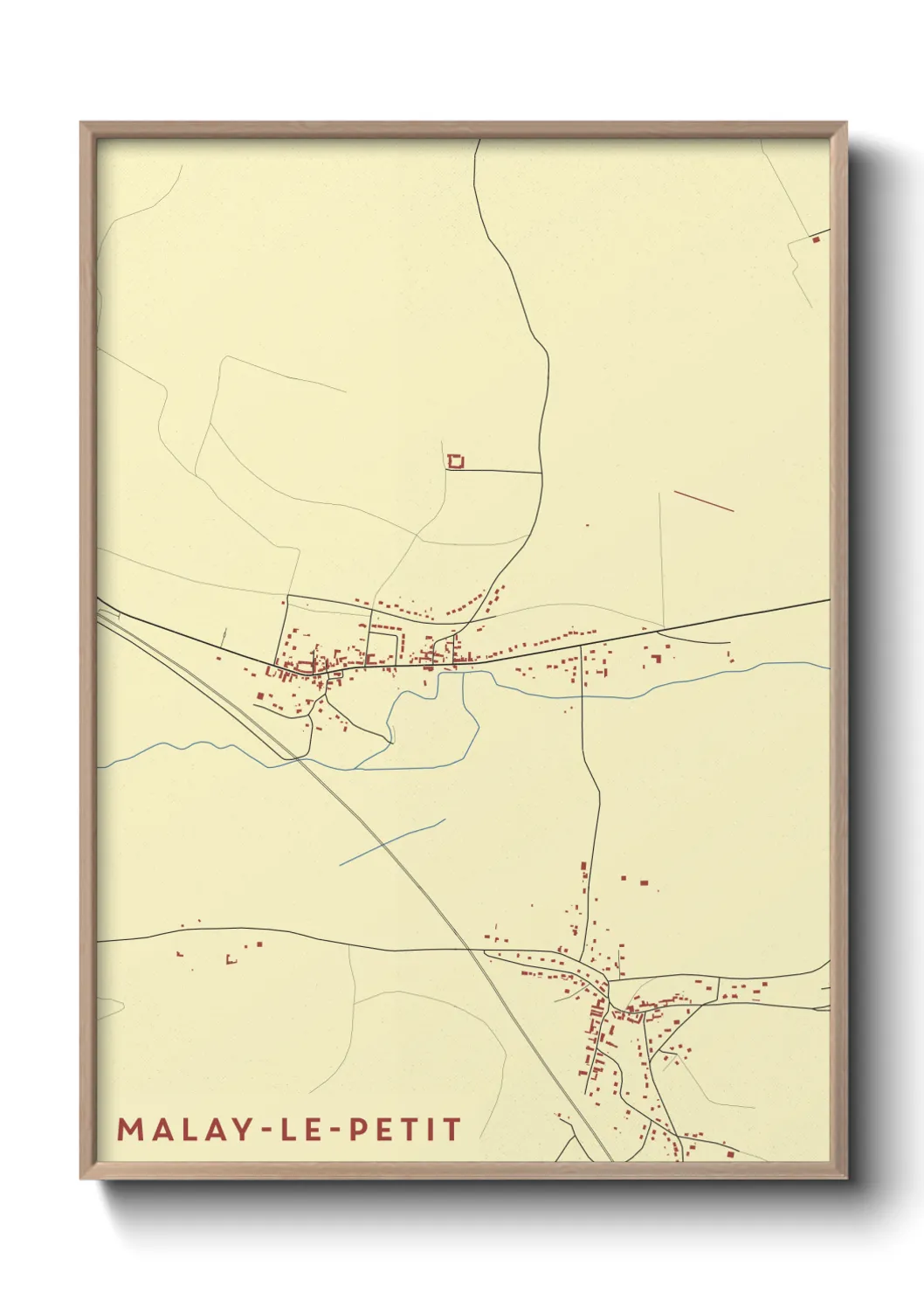Un poster carteMalay-le-Petit