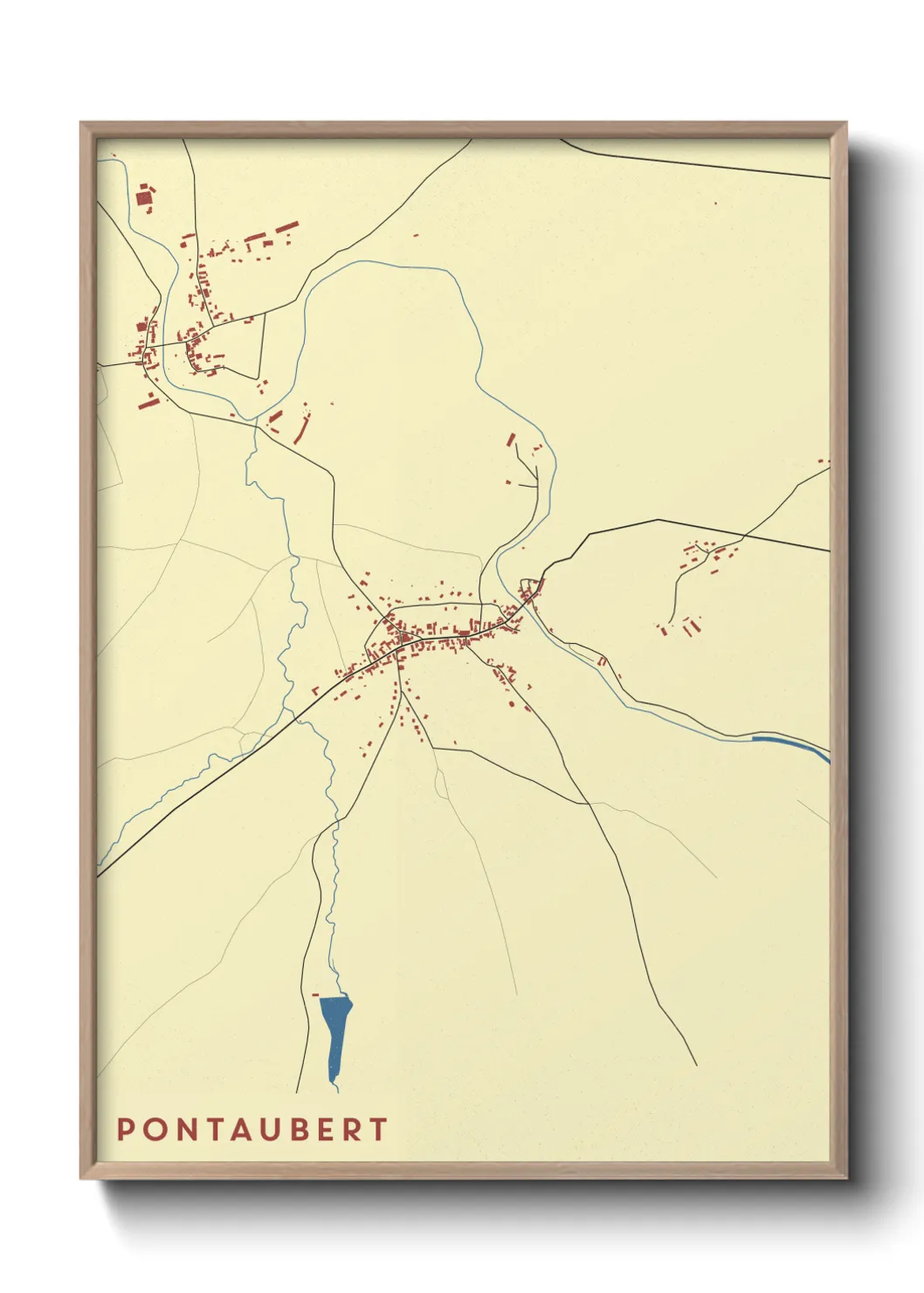 Un poster cartePontaubert