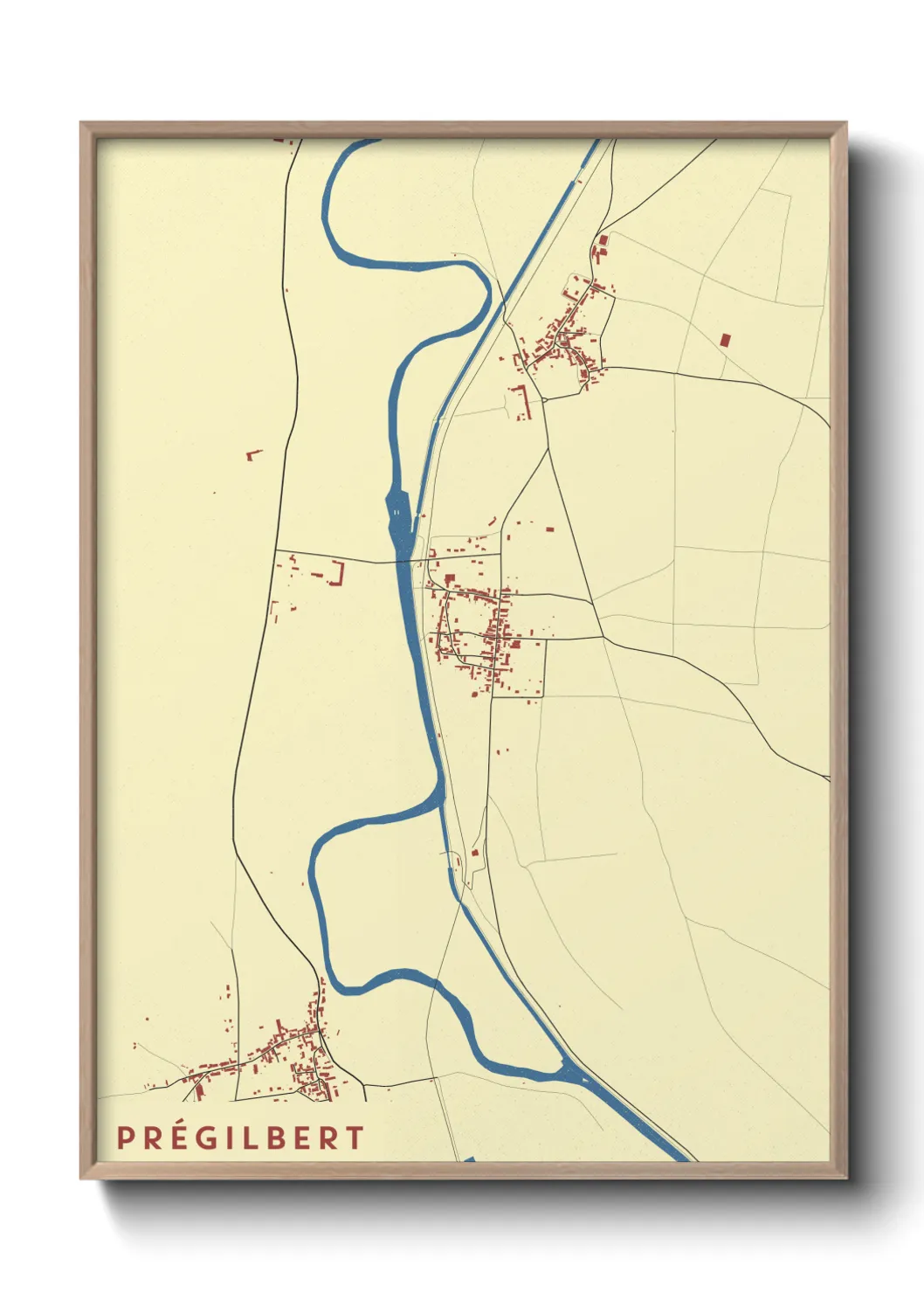 Un poster cartePrégilbert