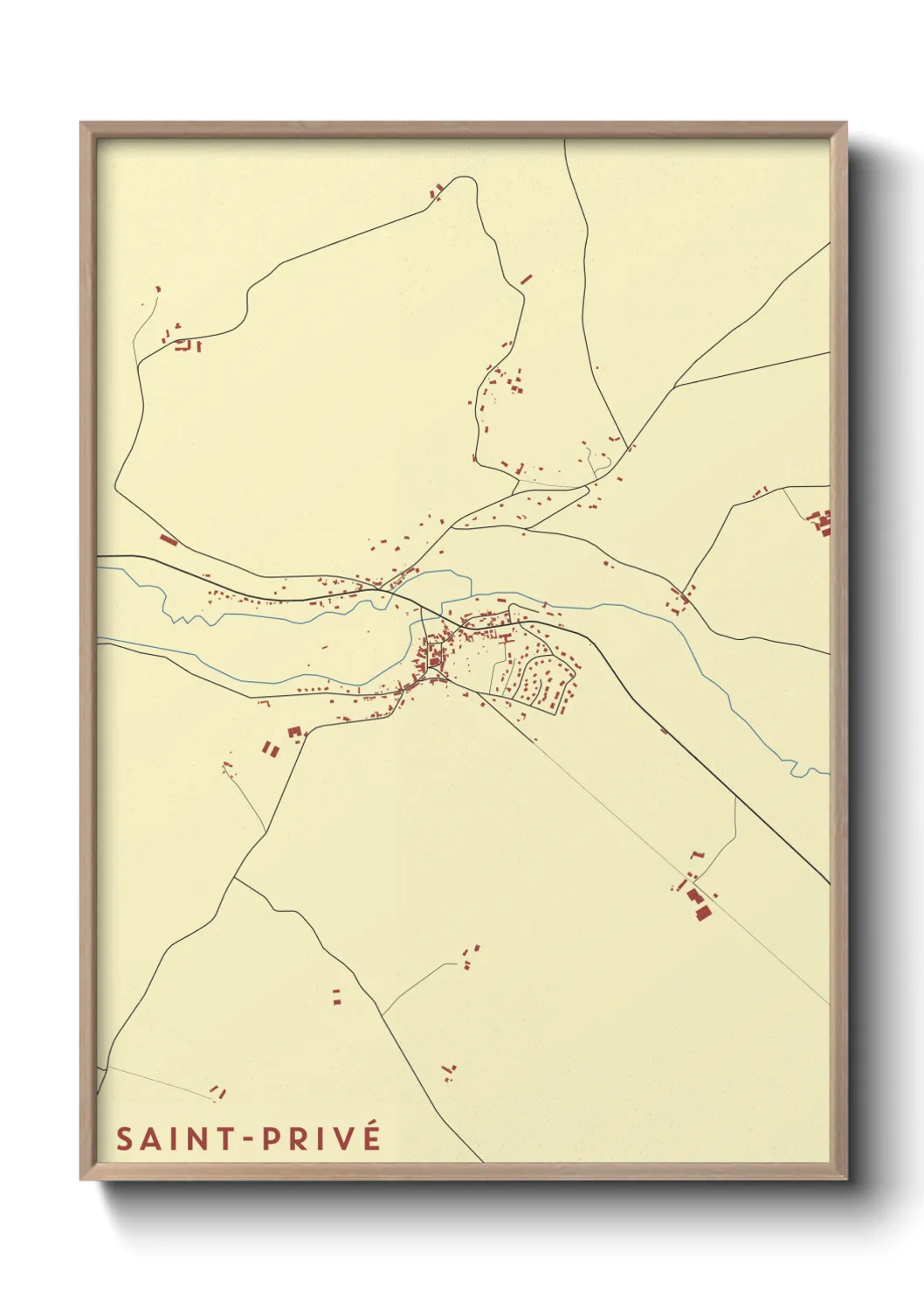 Un poster carteSaint-Privé