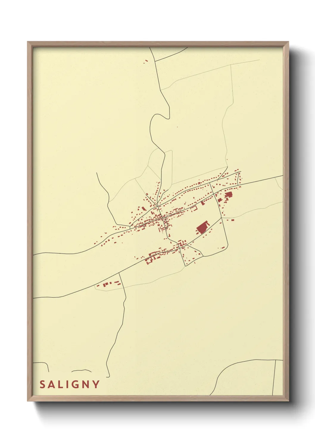 Un poster carteSaligny