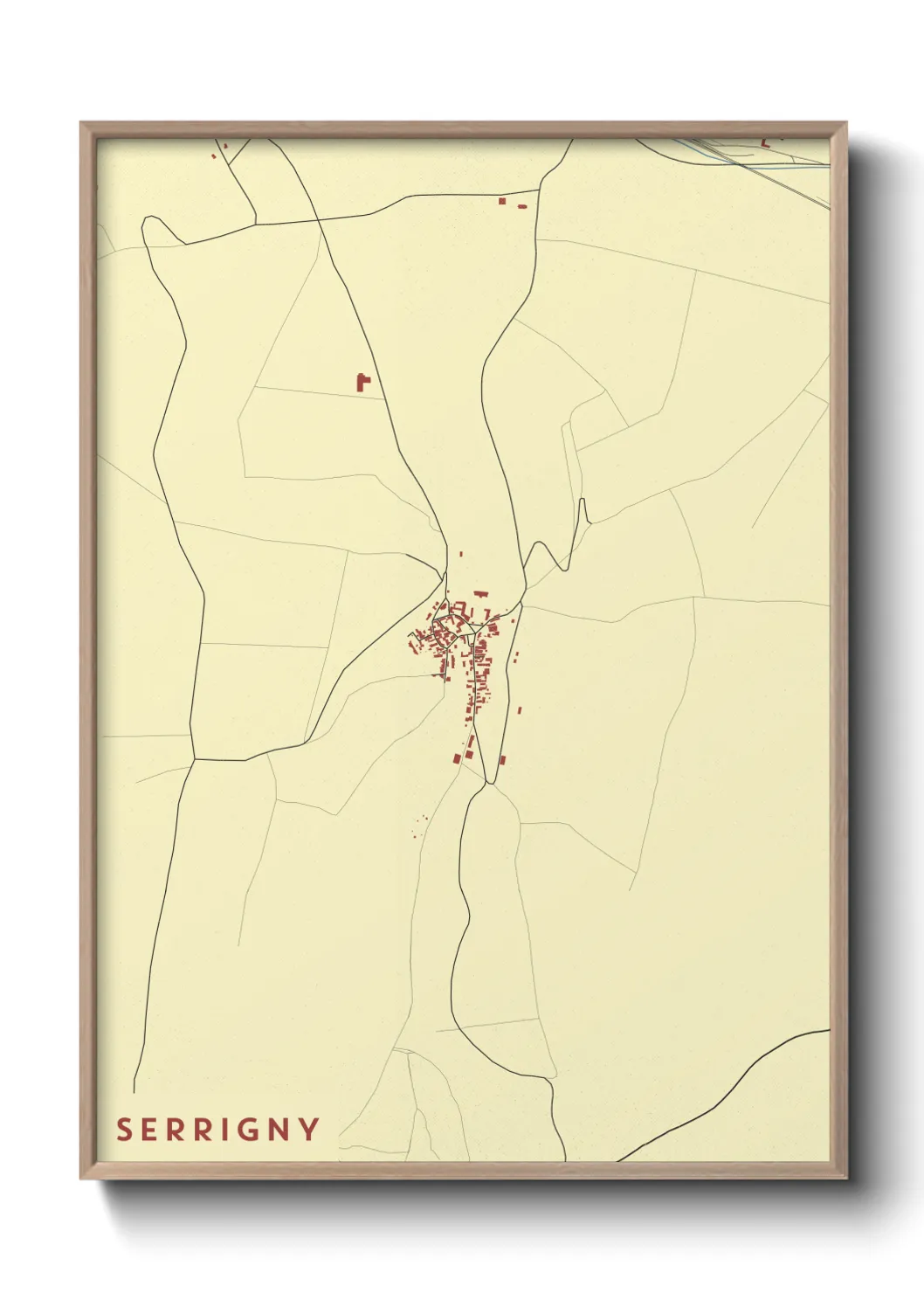 Un poster carteSerrigny