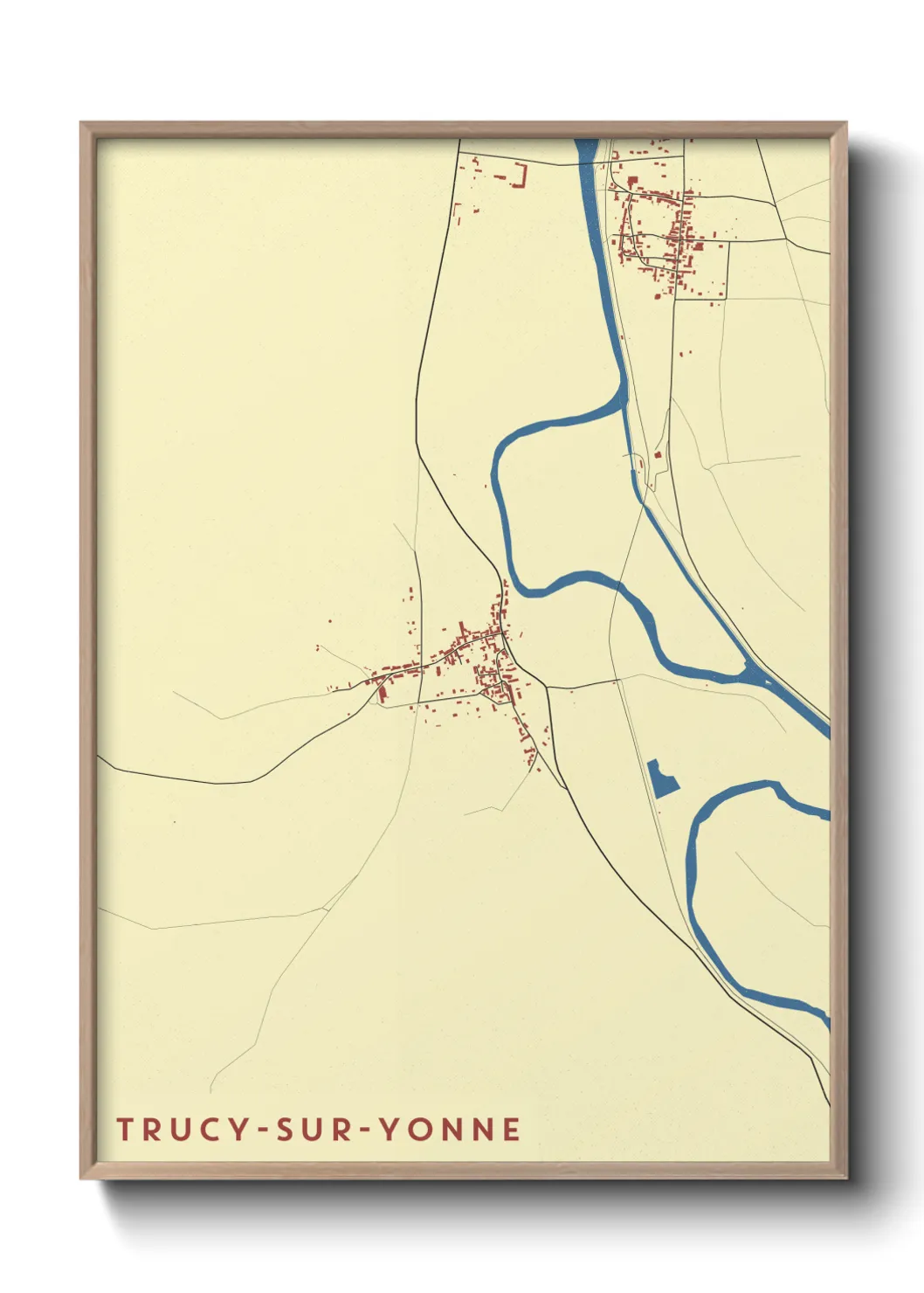 Un poster carteTrucy-sur-Yonne
