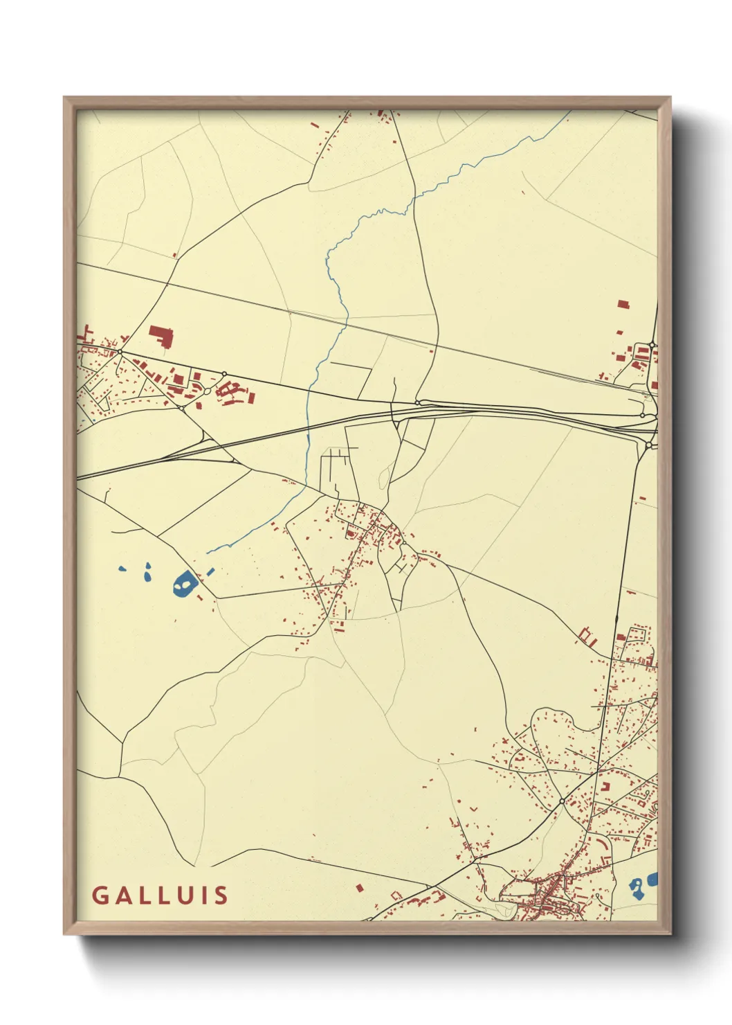 Un poster carteGalluis