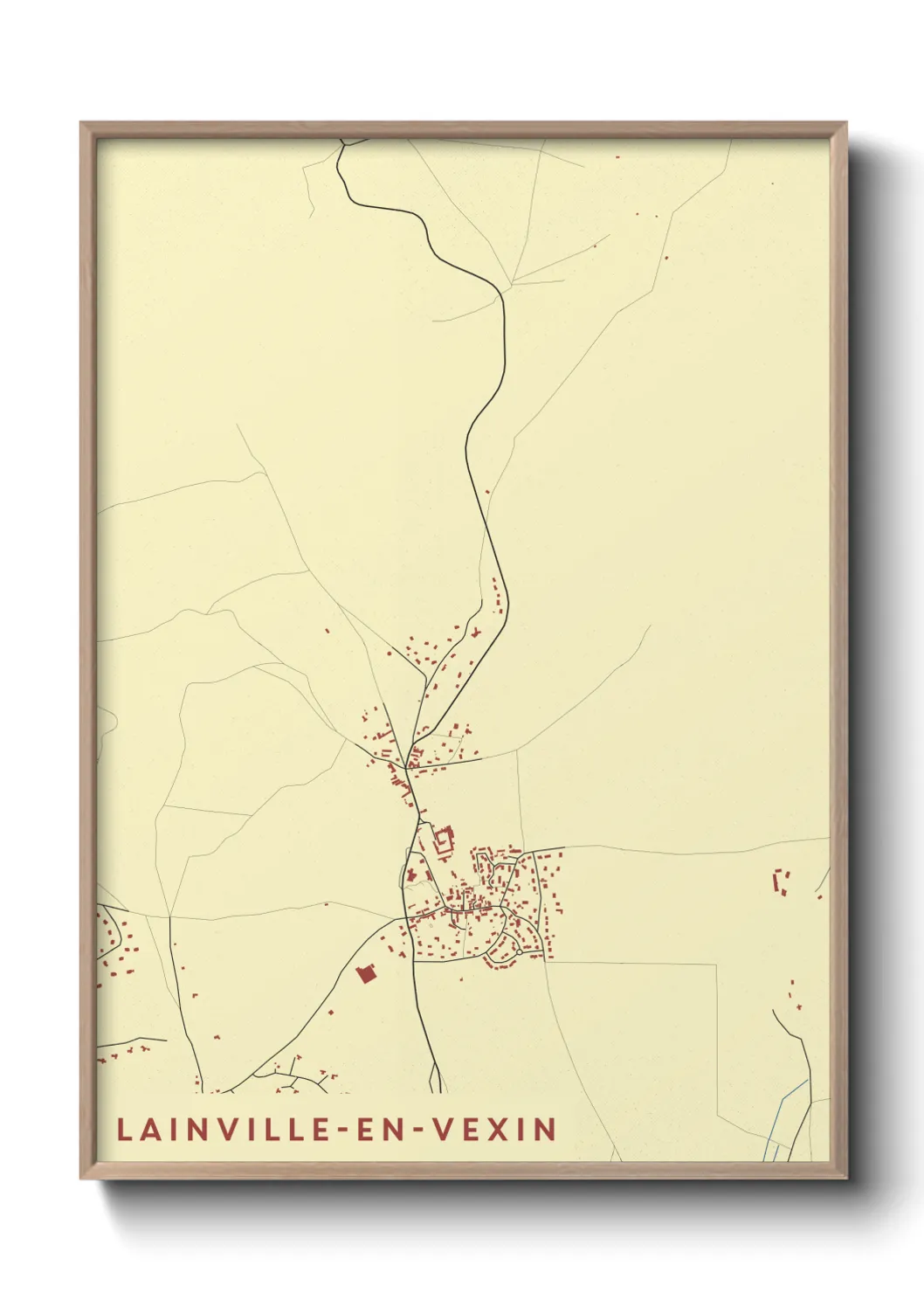 Un poster carteLainville-en-Vexin