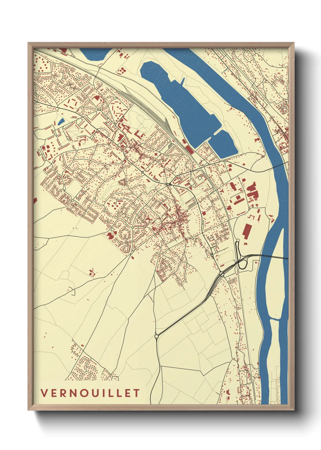 Un poster carteVernouillet