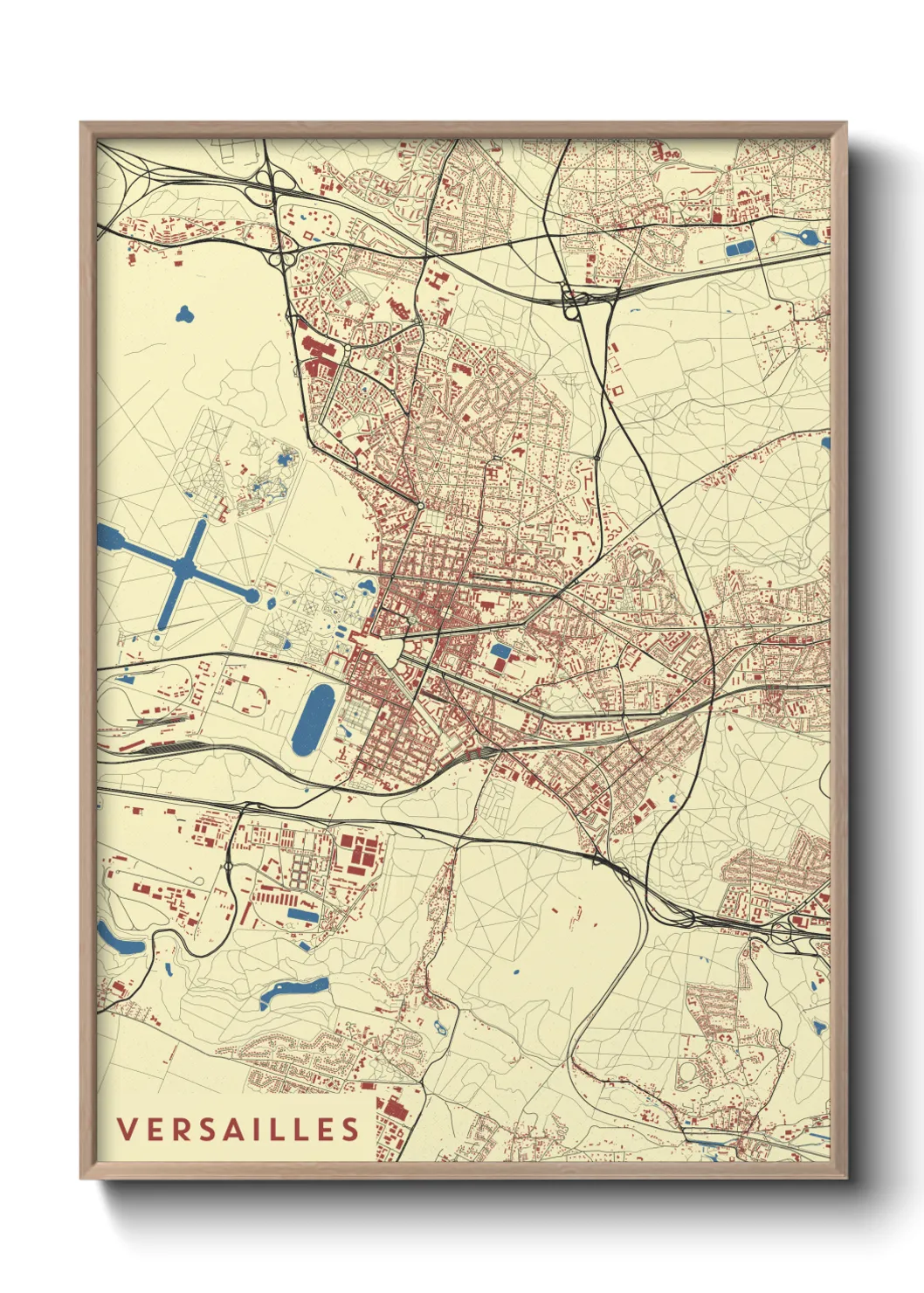 Un poster carteVersailles