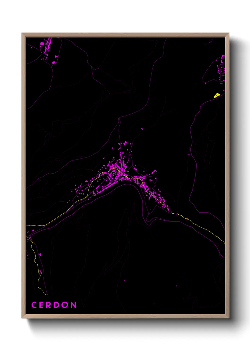 Un poster carteCerdon