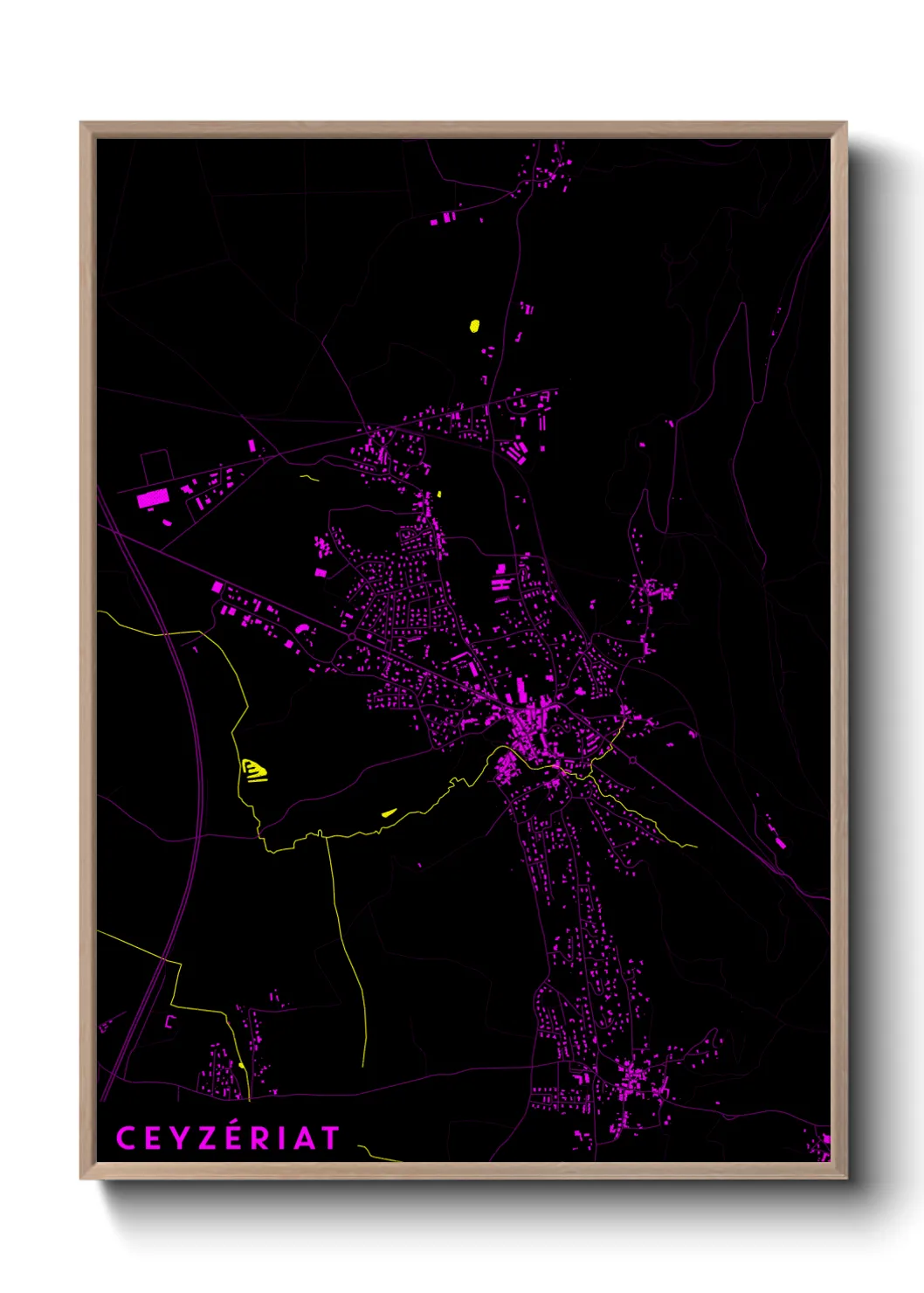 Un poster carteCeyzériat