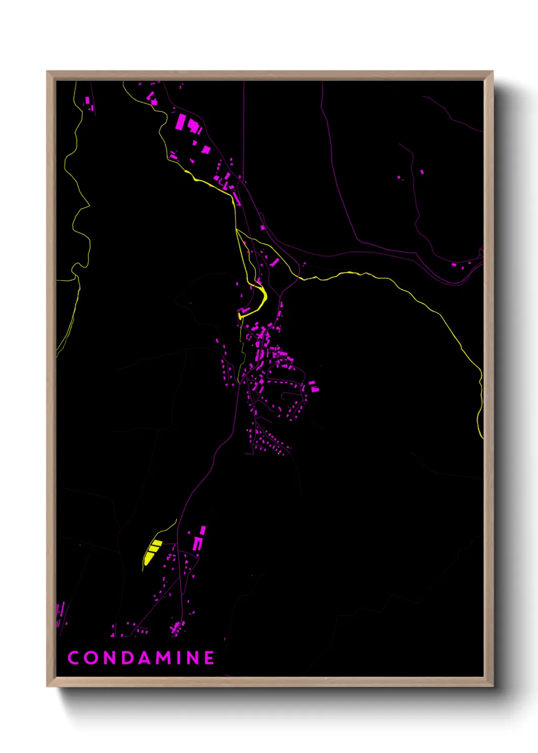 Un poster carteCondamine