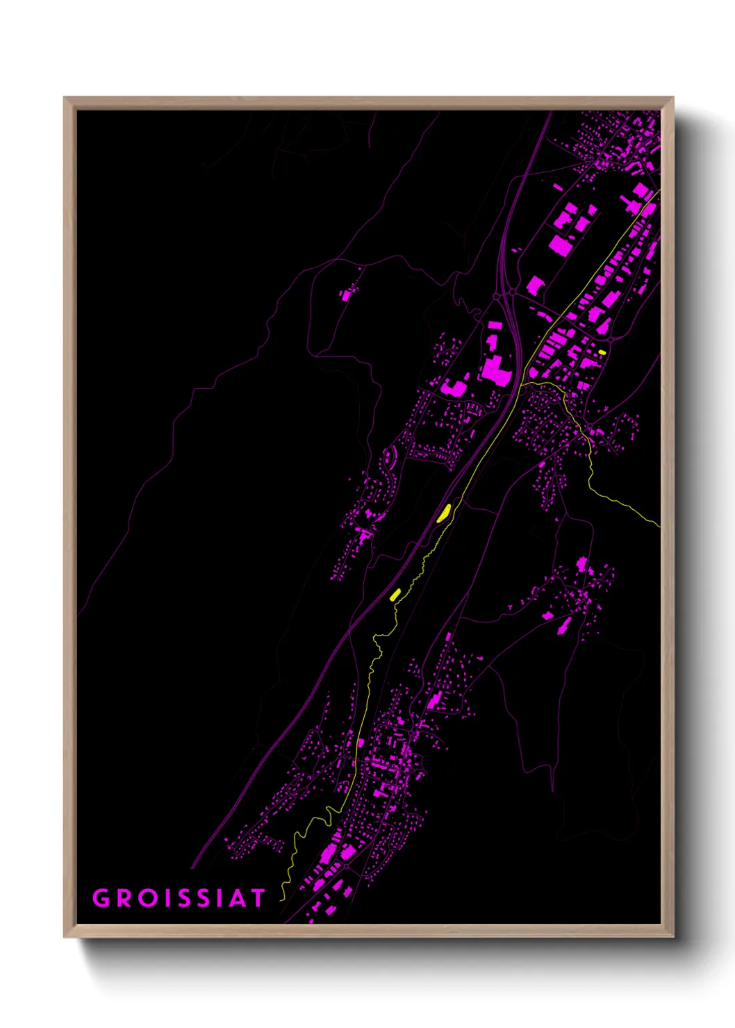 Un poster carteGroissiat