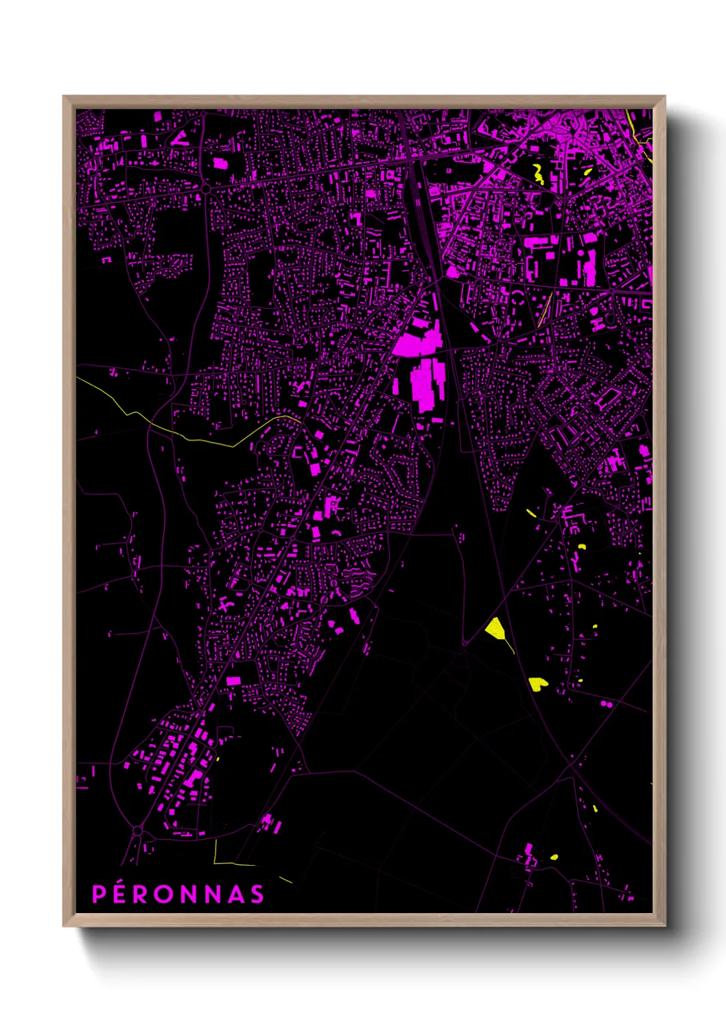 Un poster cartePéronnas