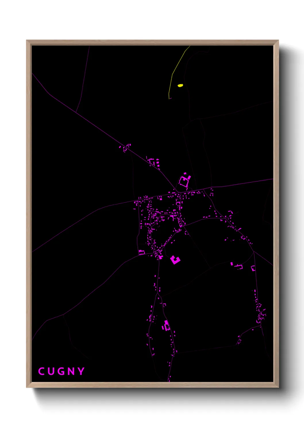 Un poster carteCugny